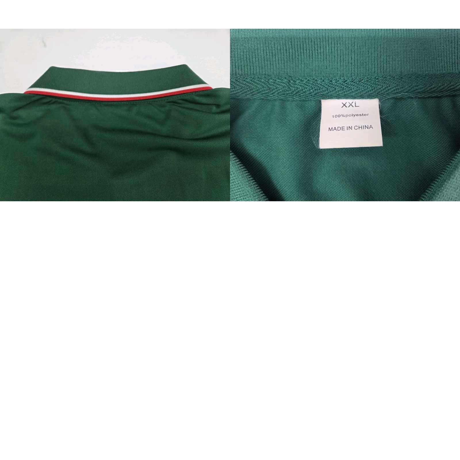 Psycho Bunny Psycho Bunny Polo Shirt Green 2XL Men's Short Sleeve Solid Logo Button Collared Knit Casual Polo Size US XXL / EU 58 / 5 - 8 Thumbnail