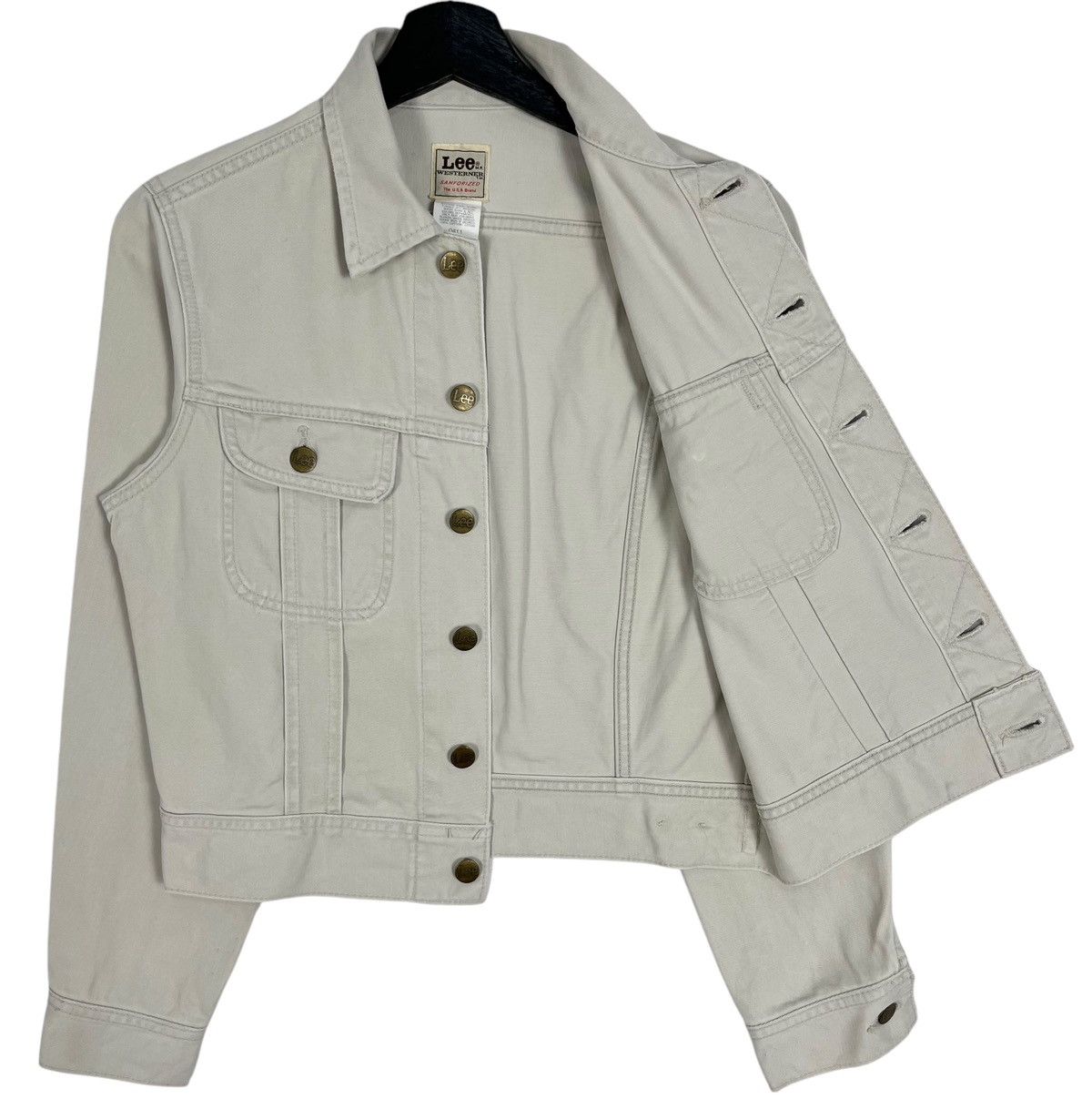 Lee Lee Westerner Sanforized Trucker Jacket Size US XS / EU 42 / 0 - 6 Thumbnail