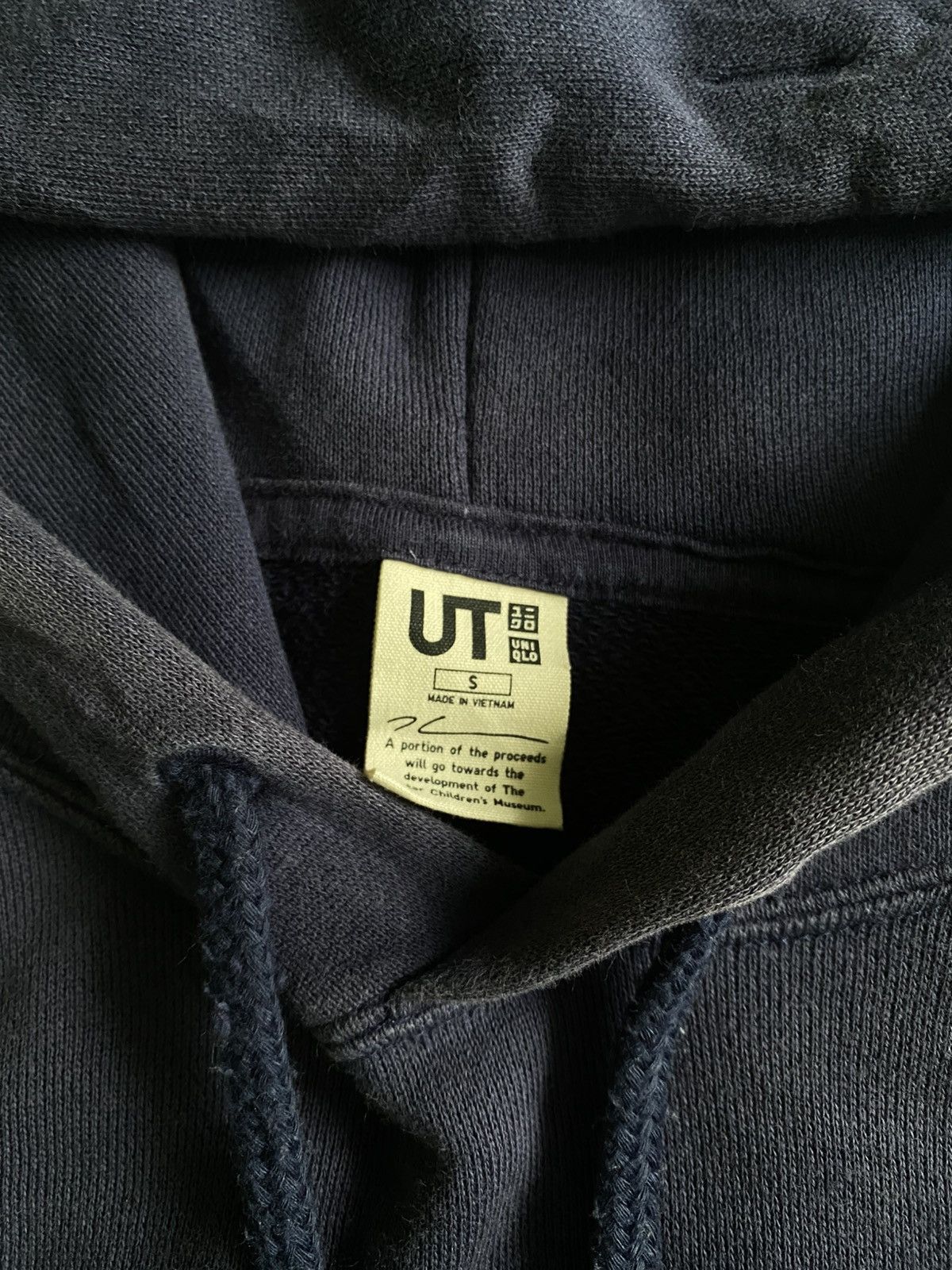 Star Wars × Uniqlo Vintage 80s Jeff Koons Rabbit Star Wars Dark blue hoodie Size US S / EU 44-46 / 1 - 7 Thumbnail