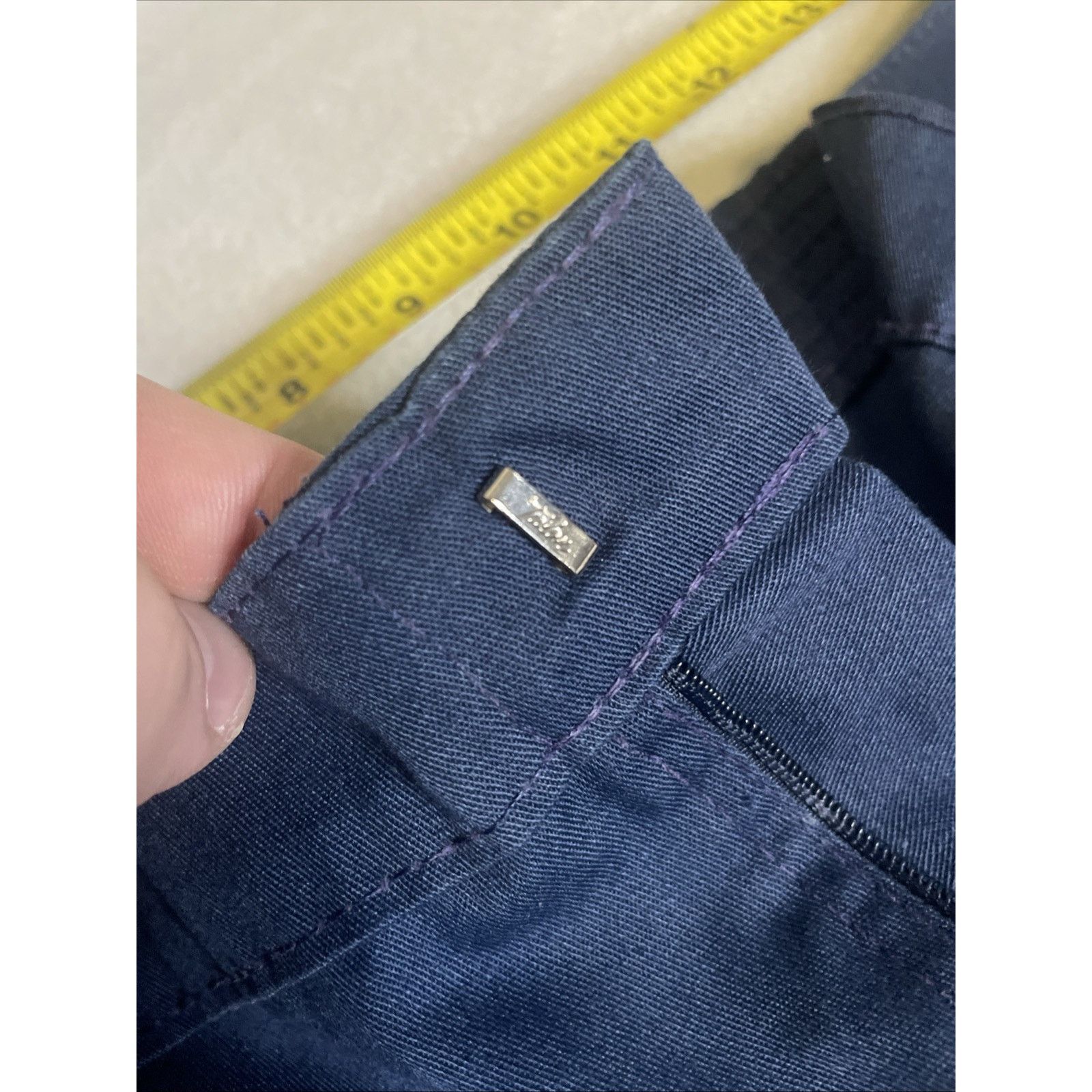 Sears Vintage 70s Sears Activewear Running Shorts Navy Mens 34 Size US 34 / EU 50 - 6 Thumbnail