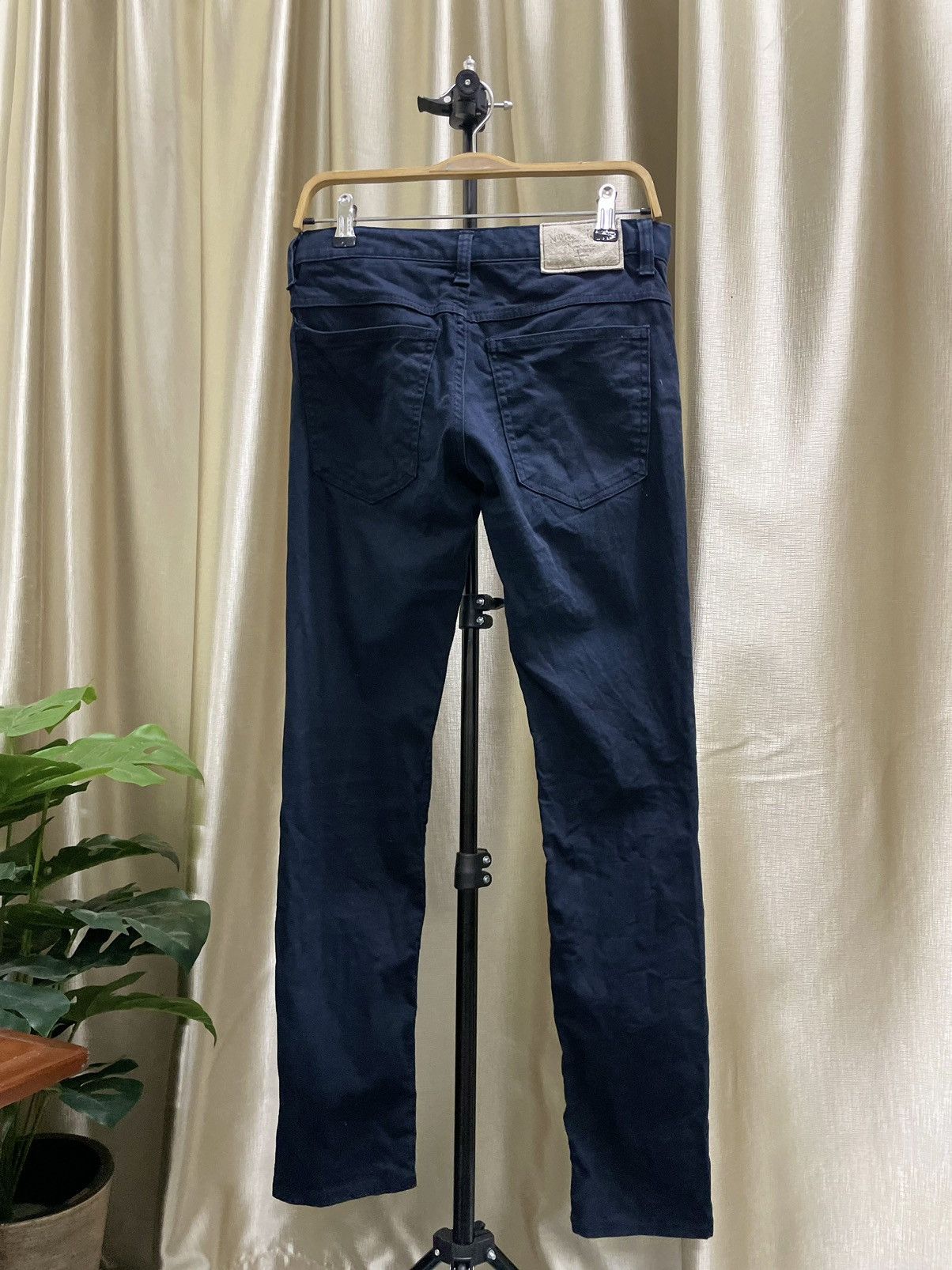 Japanese Brand NUMBER (N)INE SKINNY DENIM PANTS Size 30" / US 8 / IT 44 - 2 Thumbnail