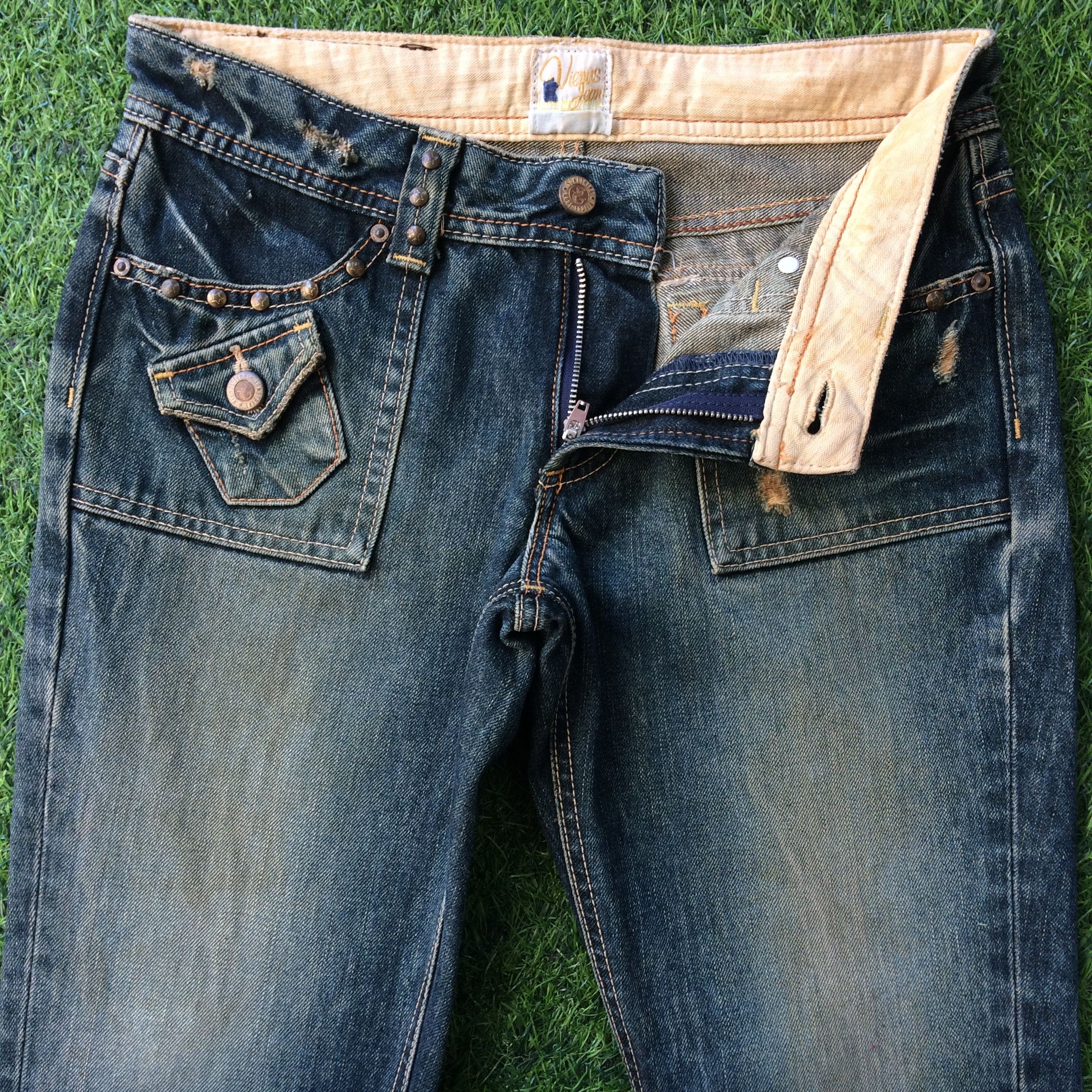 Japanese Brand Japanese Low Waist Bootcut Jeans #D-487 Size 27" / US 4 / IT 40 - 3 Thumbnail