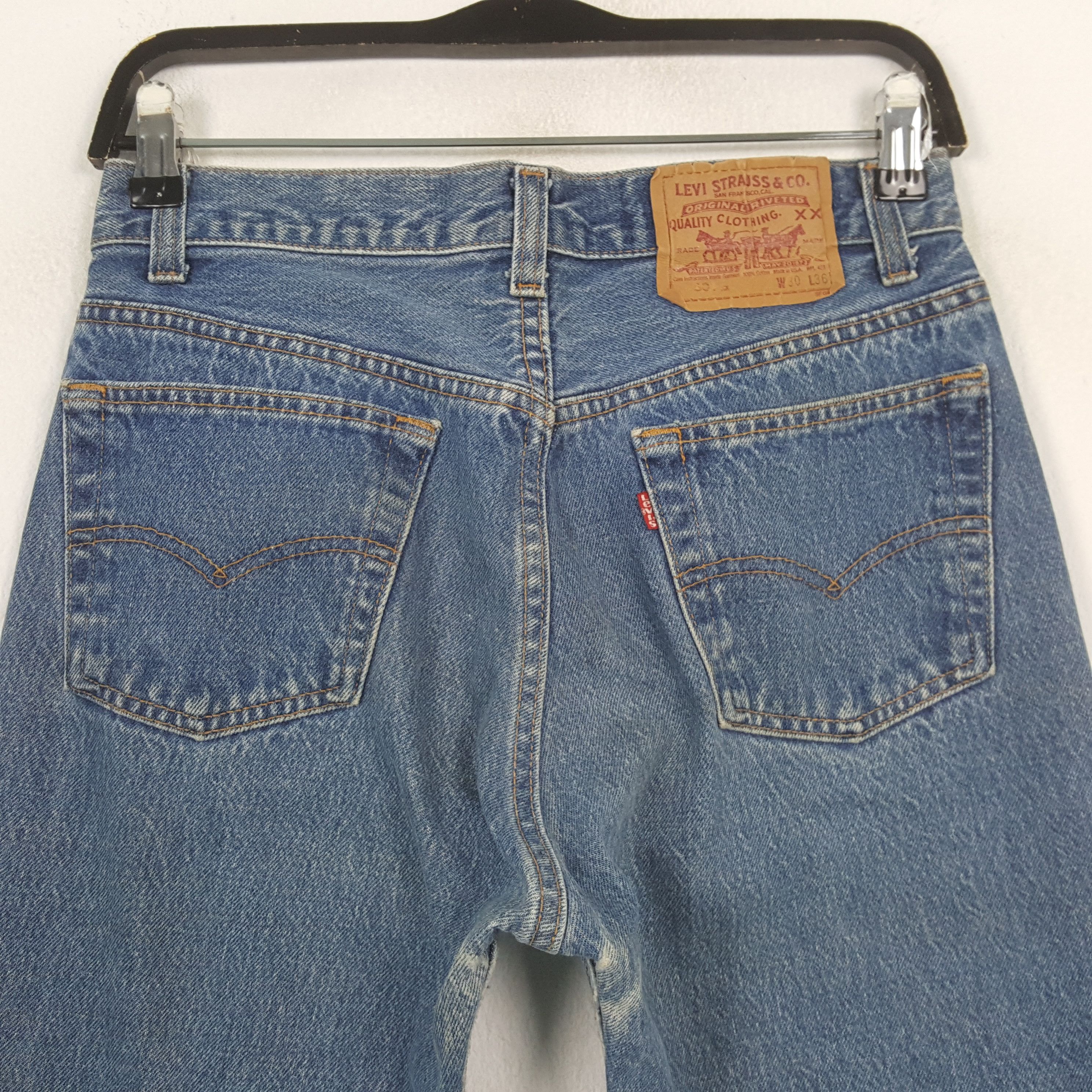Levi's Levis 501 Streetwear Style Made in USA Jeans RR16 Size US 28 / EU 44 - 5 Thumbnail