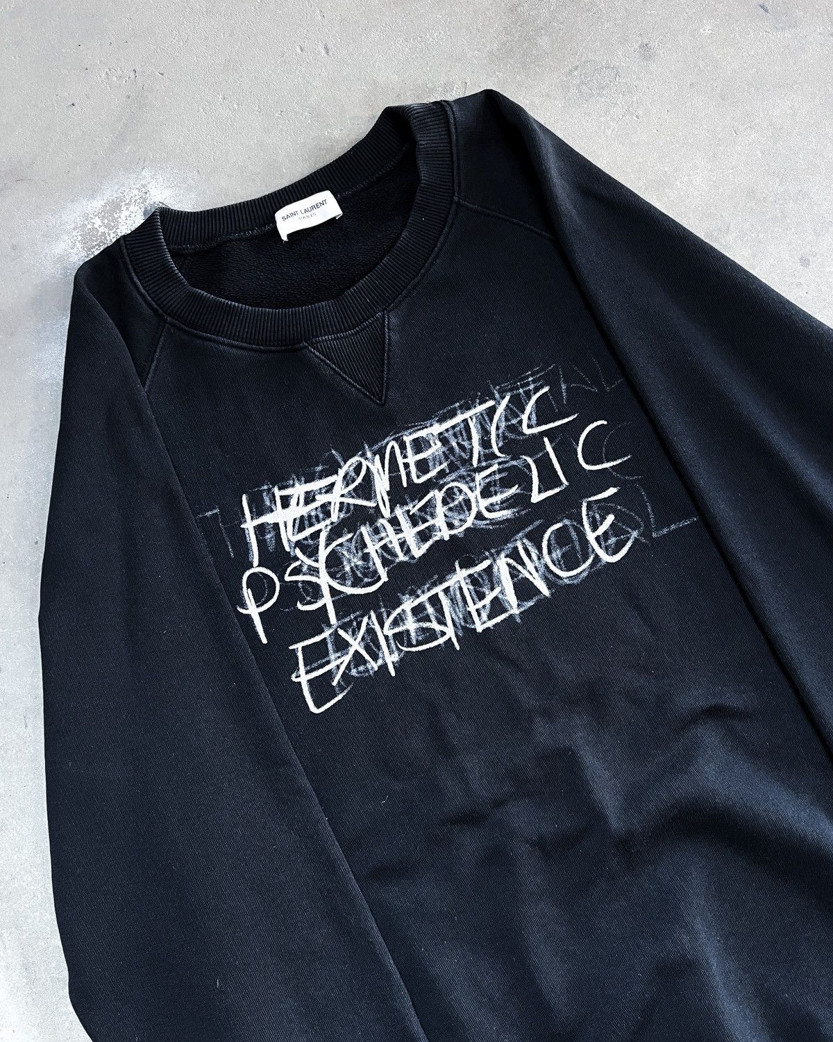 Saint Laurent Paris S/S16 ‘PSYCHEDELIC EXISTANCE’ SWEATER BY HEDI SLIMANE Size US L / EU 52-54 / 3 - 3 Thumbnail