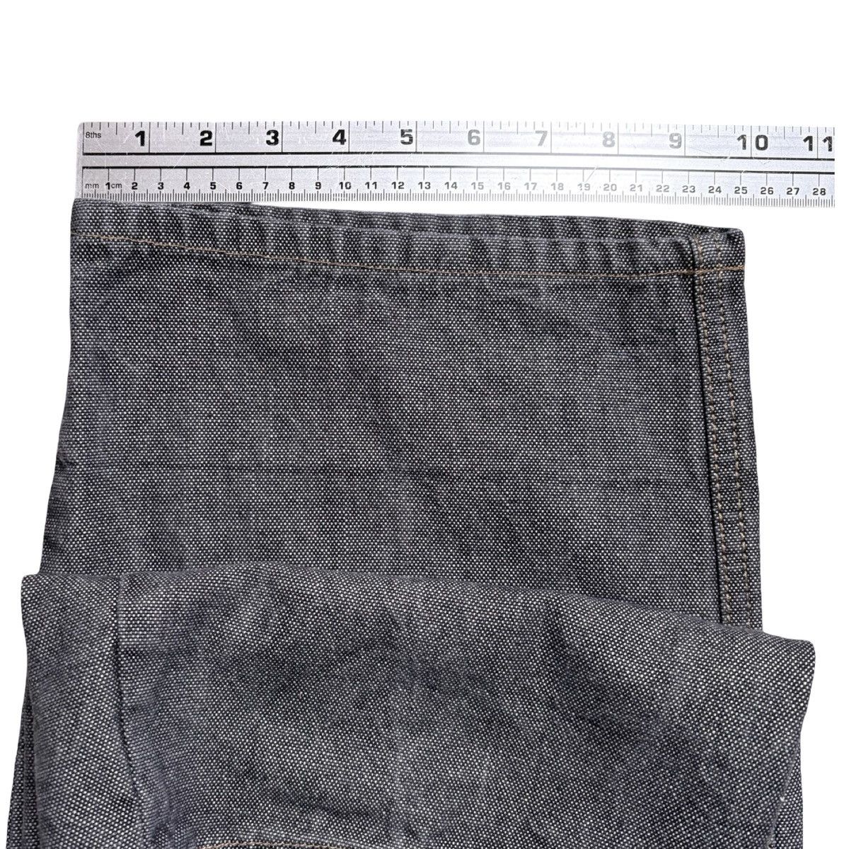 Other Vintage Culture Y2K Gray Denim Jeans Wide Leg Skater 34X32 Size US 34 / EU 50 - 7 Thumbnail