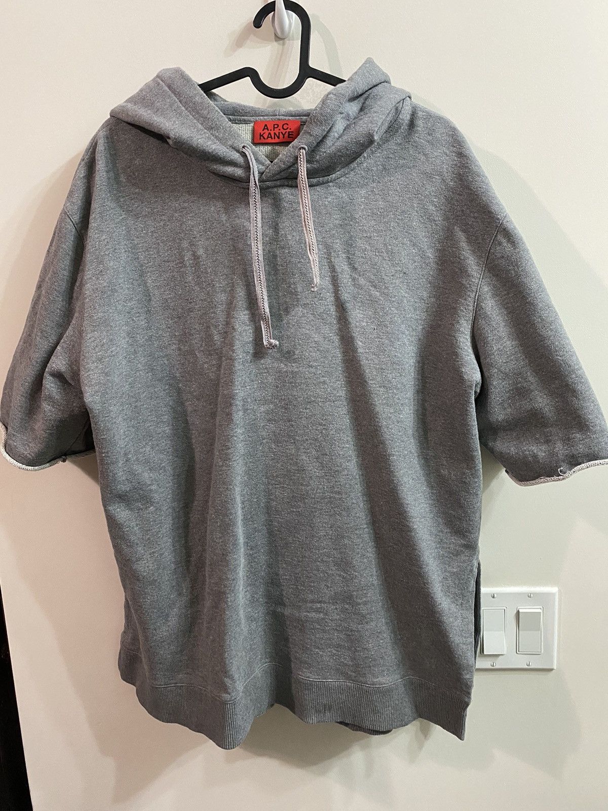 A.P.C. × Kanye West APC X Kanye West Short sleeve hoodie M | Grailed, image size:1200x1600