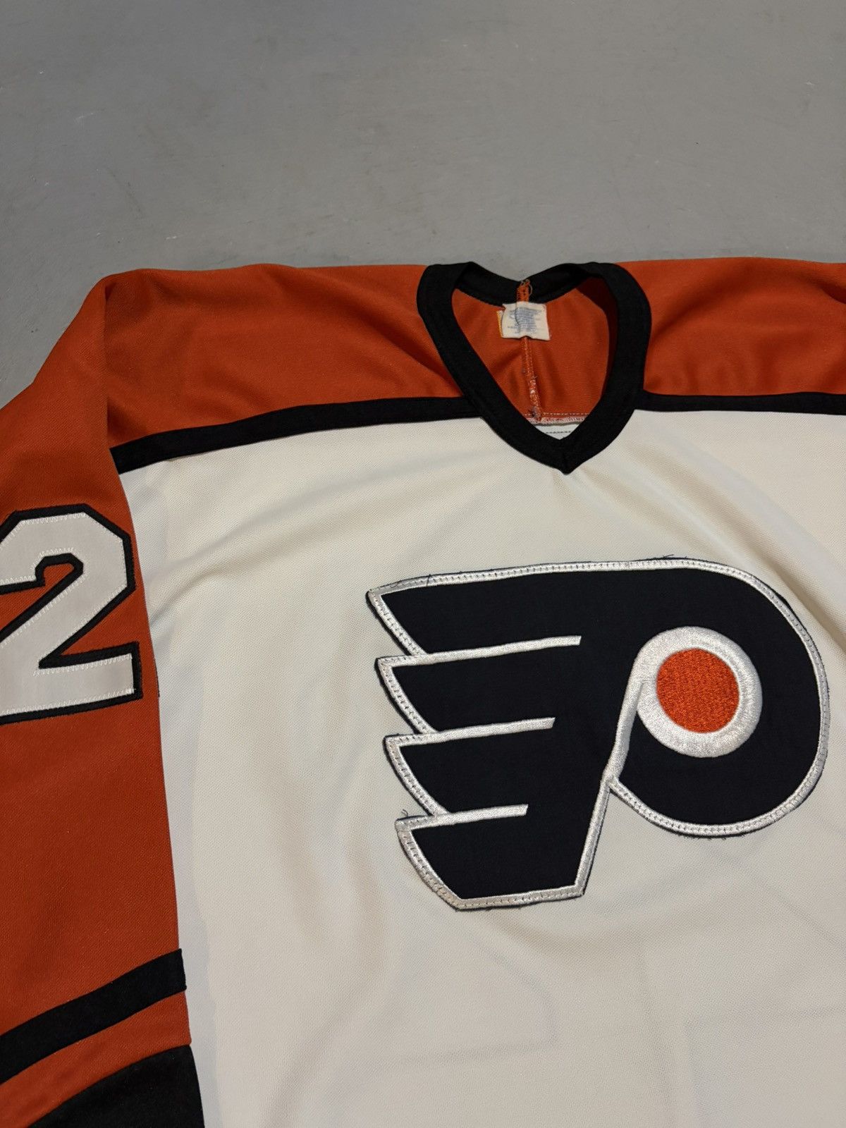 Ccm True Vintage 80s NHL Rick Tocchet Philadelphia Flyers Jersey Size US XL / EU 56 / 4 - 3 Thumbnail