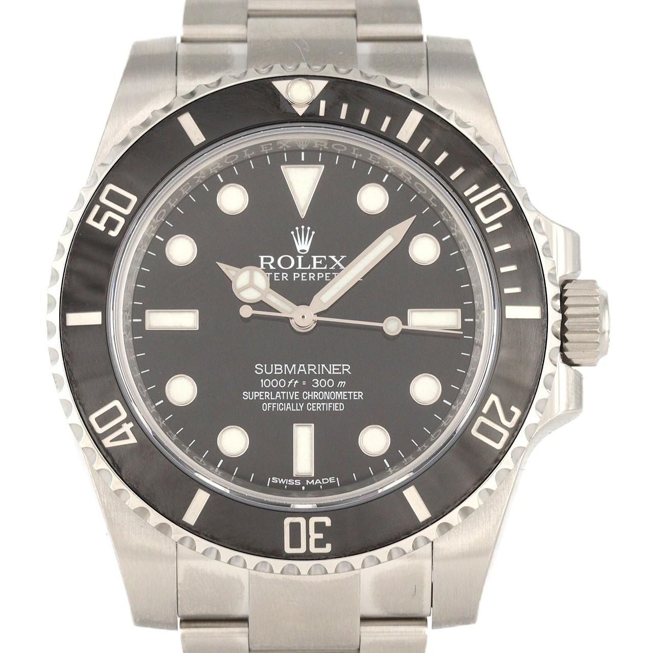 Rolex Rolex Rolex Submariner Stainless Steel Automatic Metal Automatic 114060 DUTY FREE for USA Size ONE SIZE - 1 Thumbnail