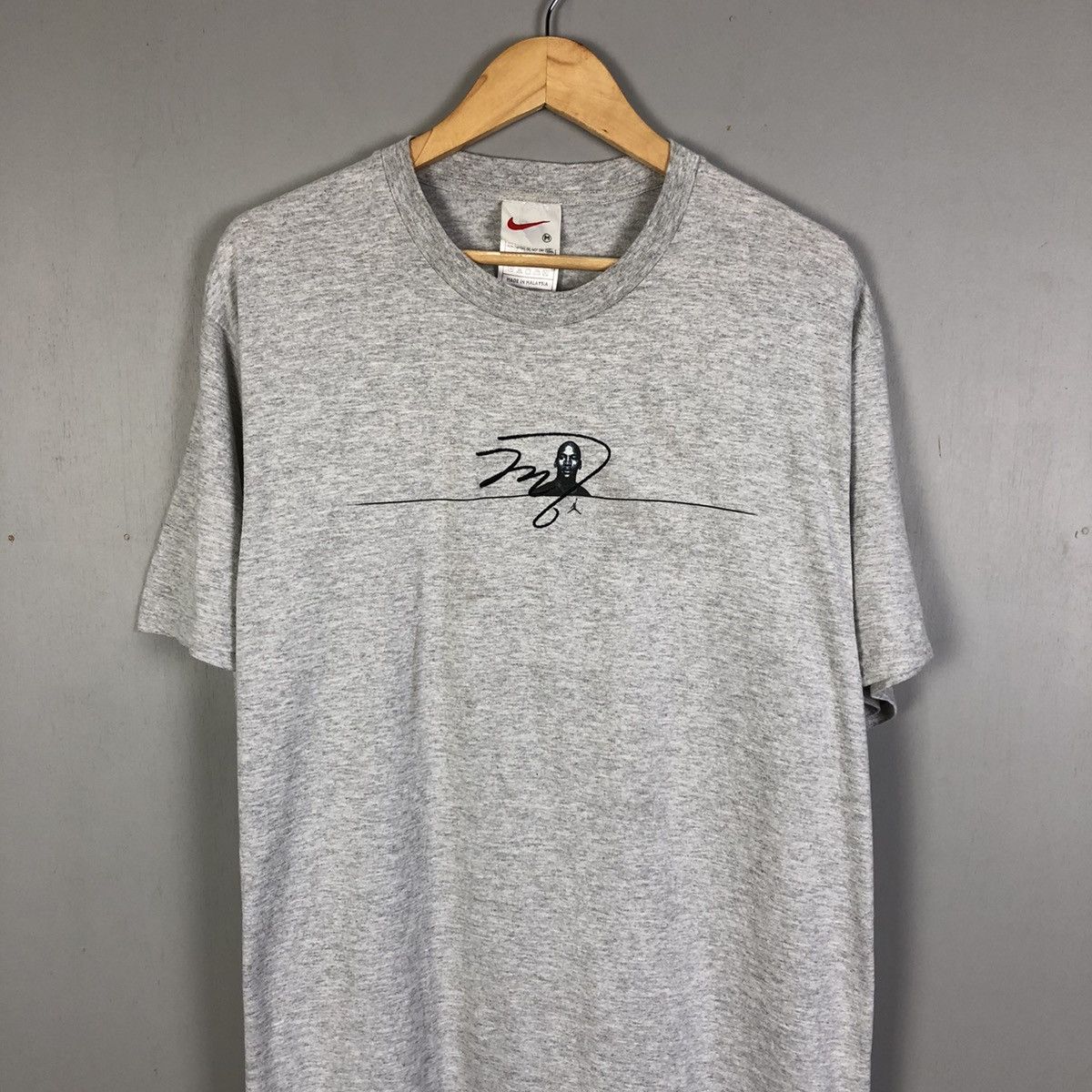 Other Vintage 90s Embroidered NIKE Michael Jordan Tshirt Size US M / EU 48-50 / 2 - 3 Thumbnail