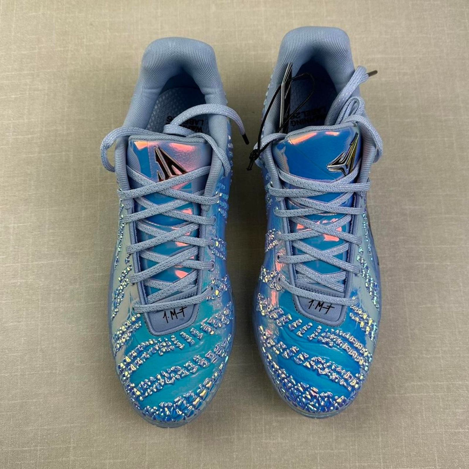 Nike 💎 Nike x Ja 3 LX ASW Warning Label "Cobalt Bliss" 7.5M Size US 7.5 / EU 40-41 - 3 Thumbnail