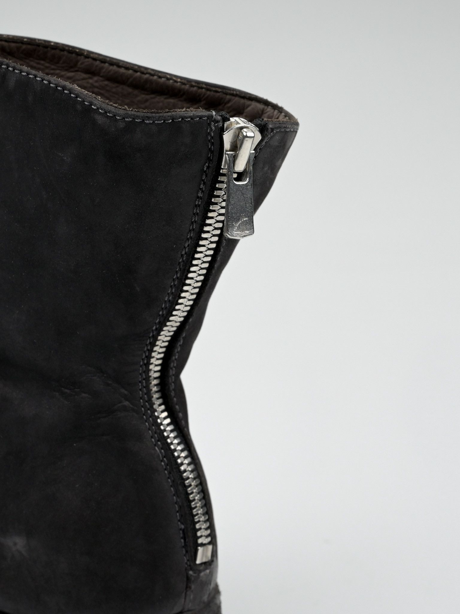 Other 123 & 124 Calf Leather Back Zip Boots Size US 7 / IT 37 - 15 Thumbnail