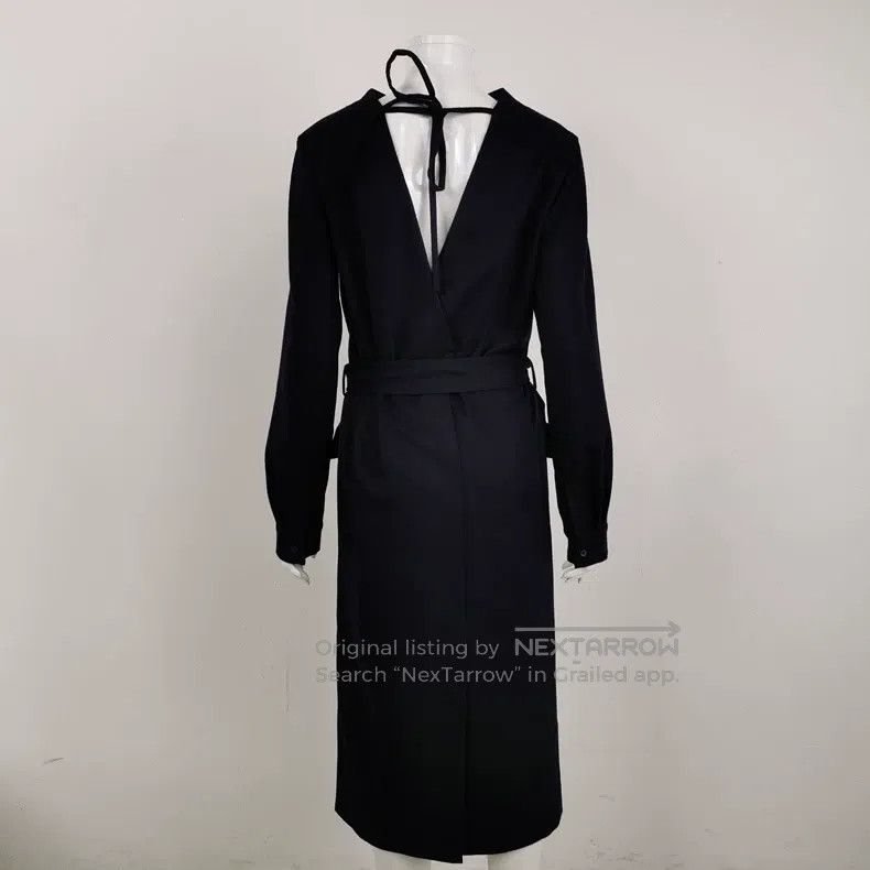 Jil Sander Jil Sander size 34 Wool solid waist dress Size M / US 6-8 / IT 42-44 - 2 Thumbnail