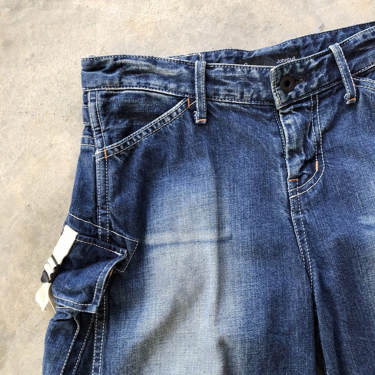 Japanese Brand × KOJIMA GENES JOHNBULL Rare Utility Multipockets Jorts Size 29" - 6 Thumbnail