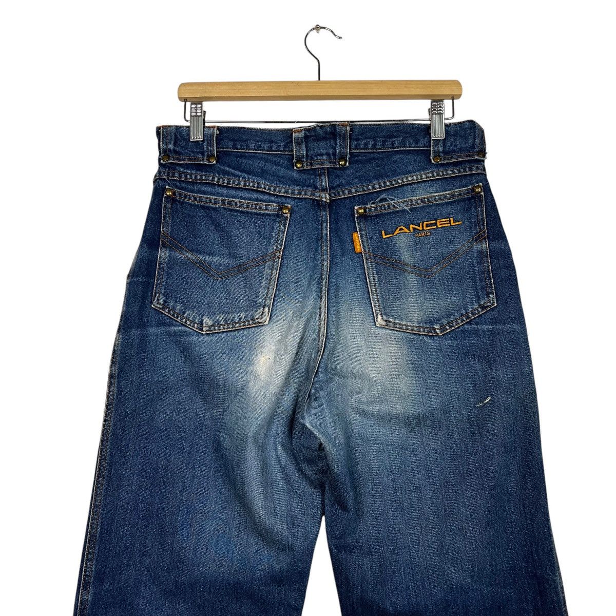 Lancel Vintage Lancel Baggy Denim Jeans Size US 32 / EU 48 - 9 Thumbnail