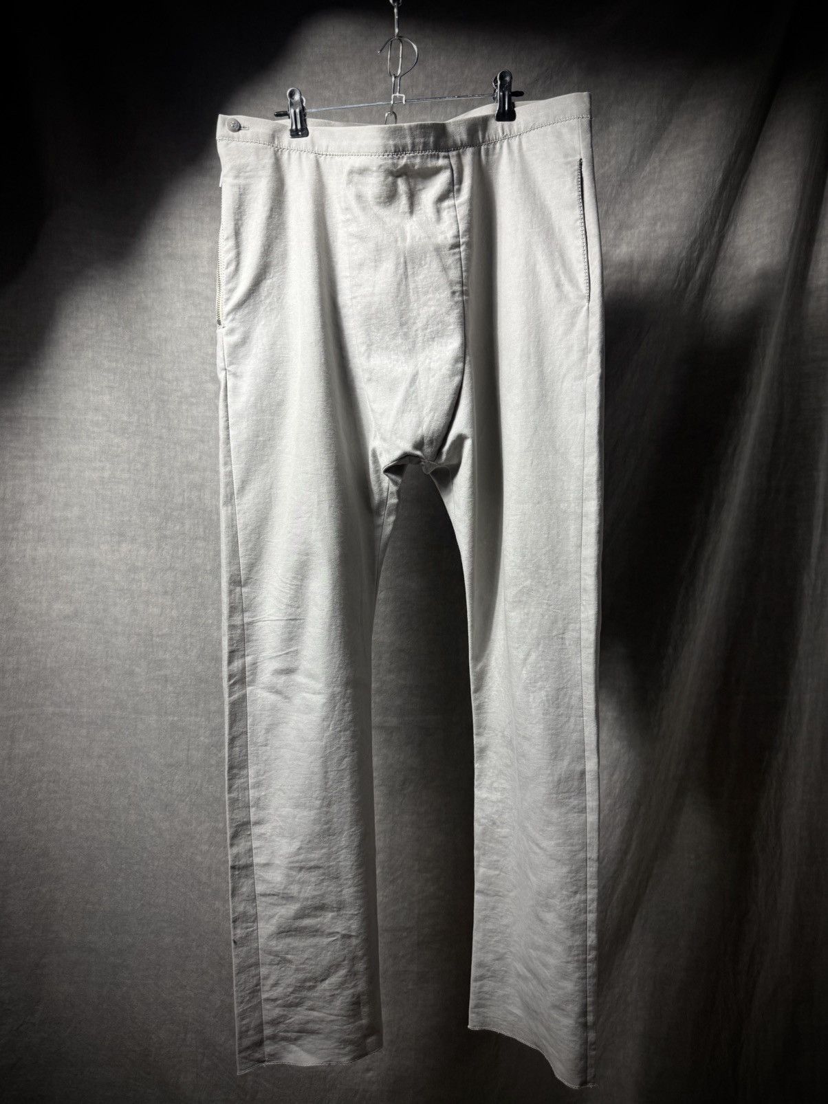 Poeme Bohemien Poème Bohémien 12SS Overlock Stitch Cotton Pants Size US 32 / EU 48 - 2 Thumbnail
