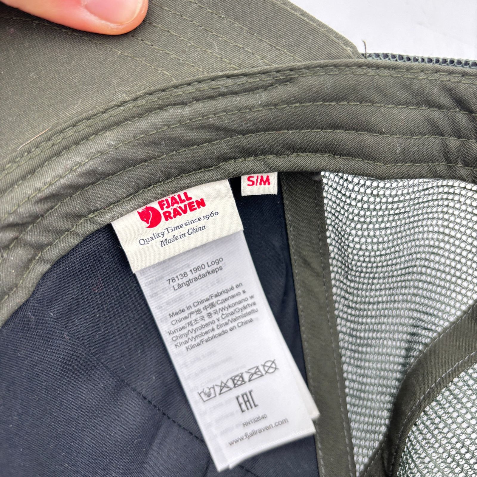 Fjallraven Fjallraven 1960 Logo Långtradarkeps Snapback Hat S/M Size ONE SIZE - 7 Thumbnail