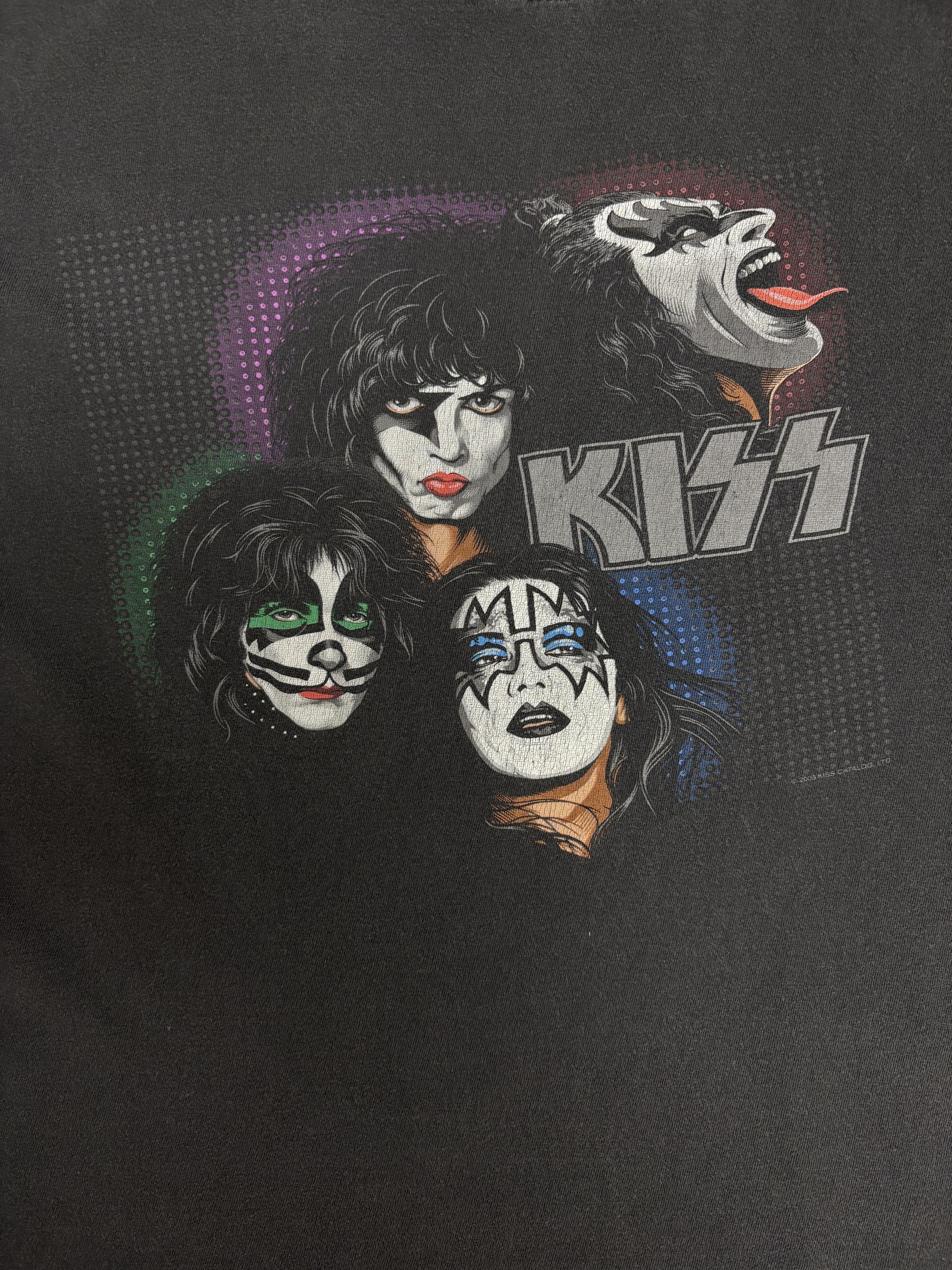 Vintage Kiss Band Vintage Y2K Black T-Shirt Tee Size US XL / EU 56 / 4 - 2 Thumbnail