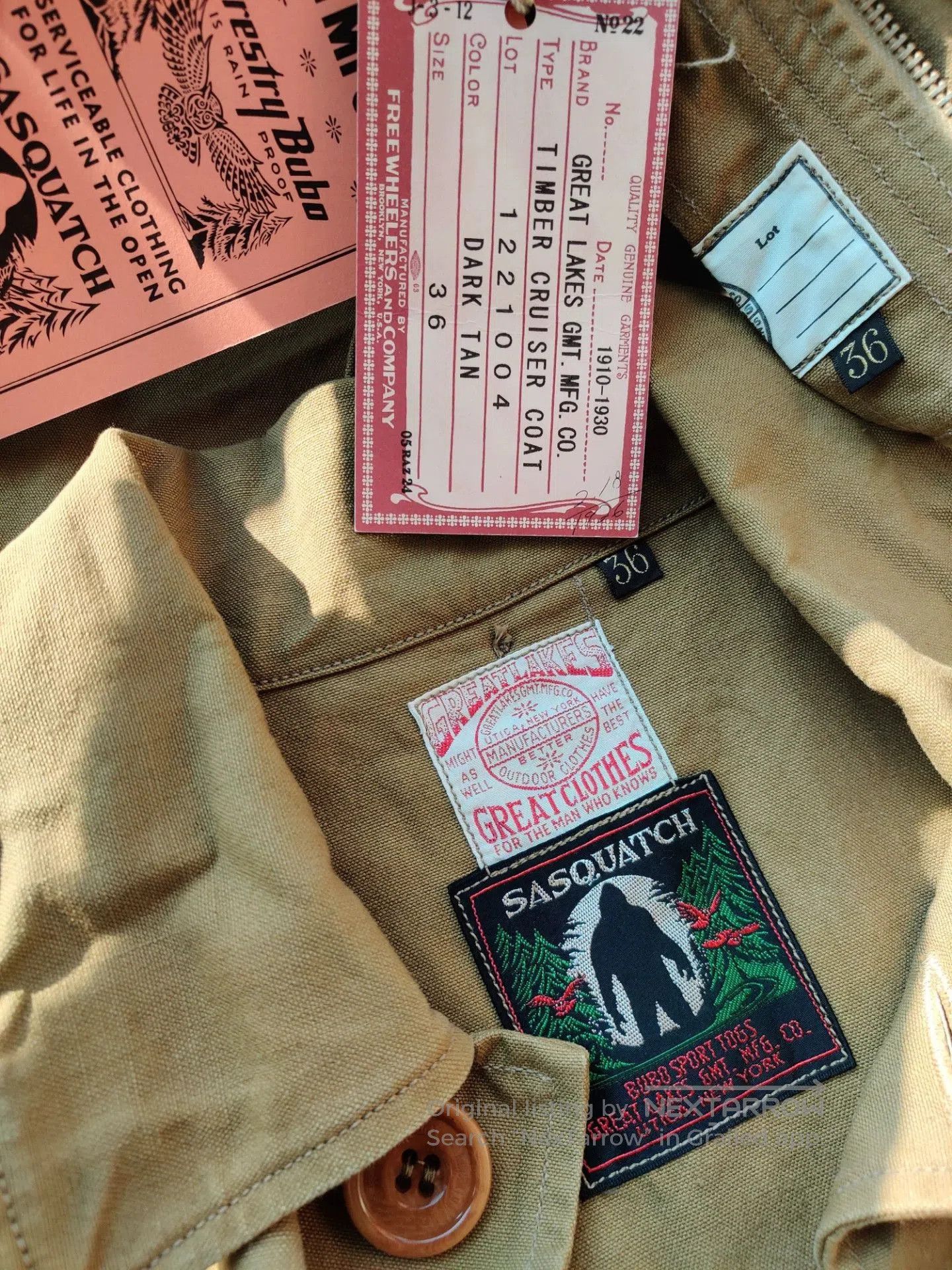 Freewheelers Freewheelers Timber Cruiser Coat 36. Size US M / EU 48-50 / 2 - 4 Thumbnail