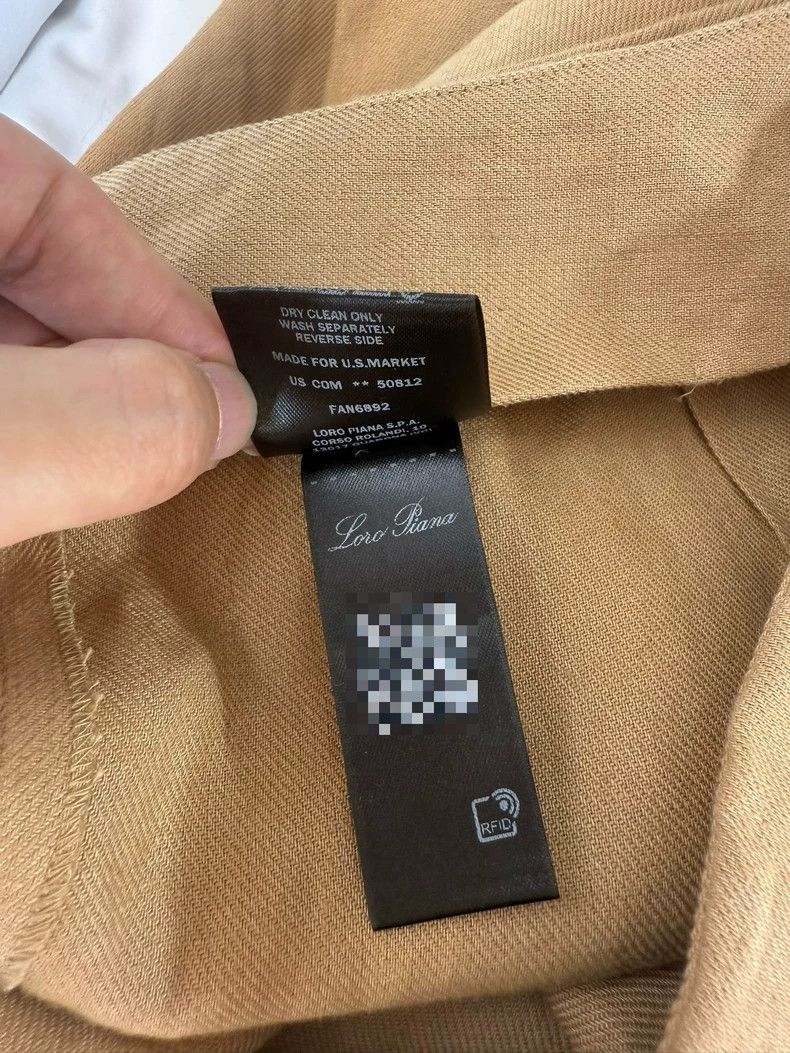 Loro Piana LORO PIANA Flax rope trousers Size 27" / US 4 / IT 40 - 8 Thumbnail
