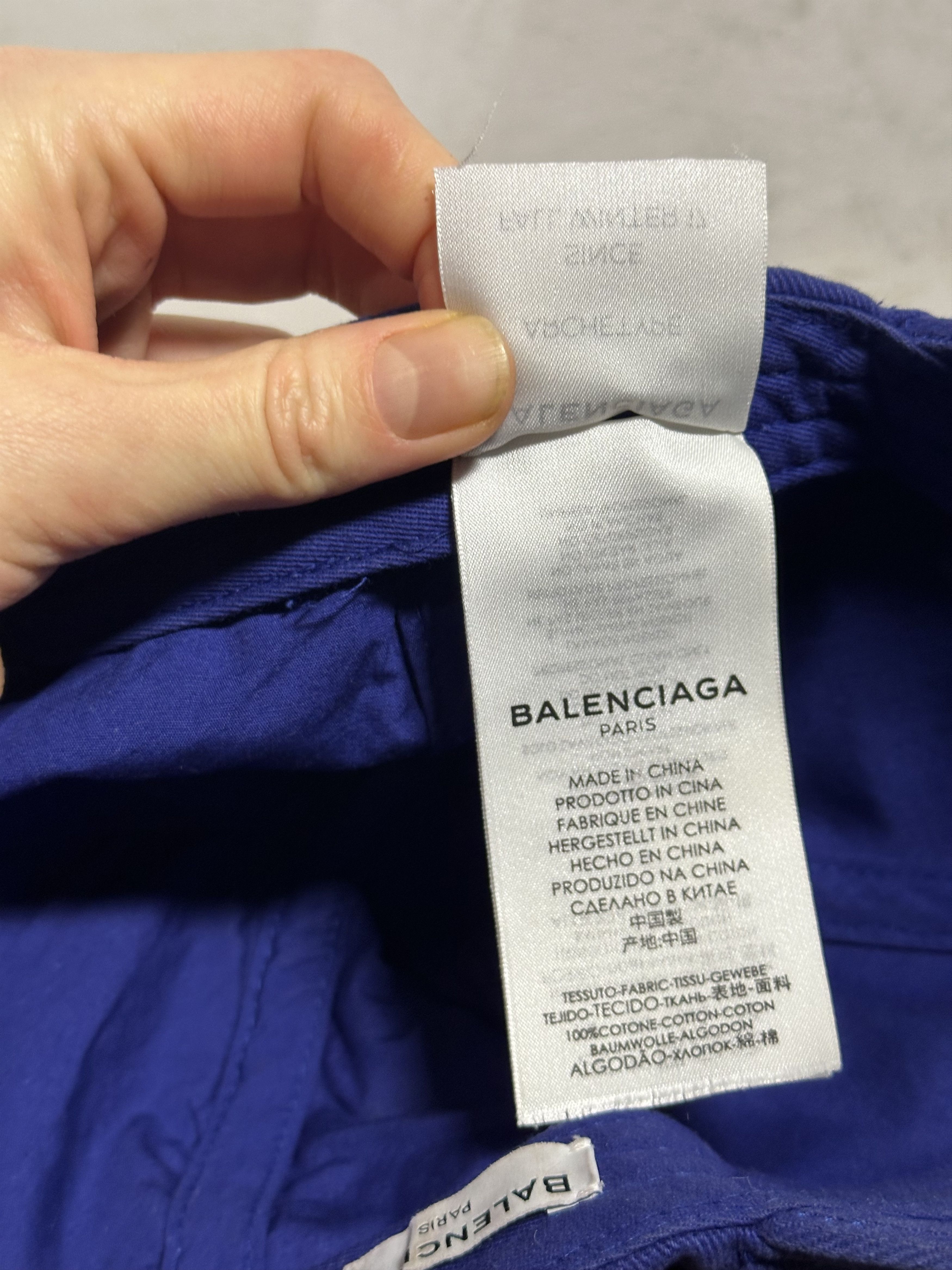 Balenciaga Balenciaga Political Campaign Logo Baseball Cap Size ONE SIZE - 10 Thumbnail