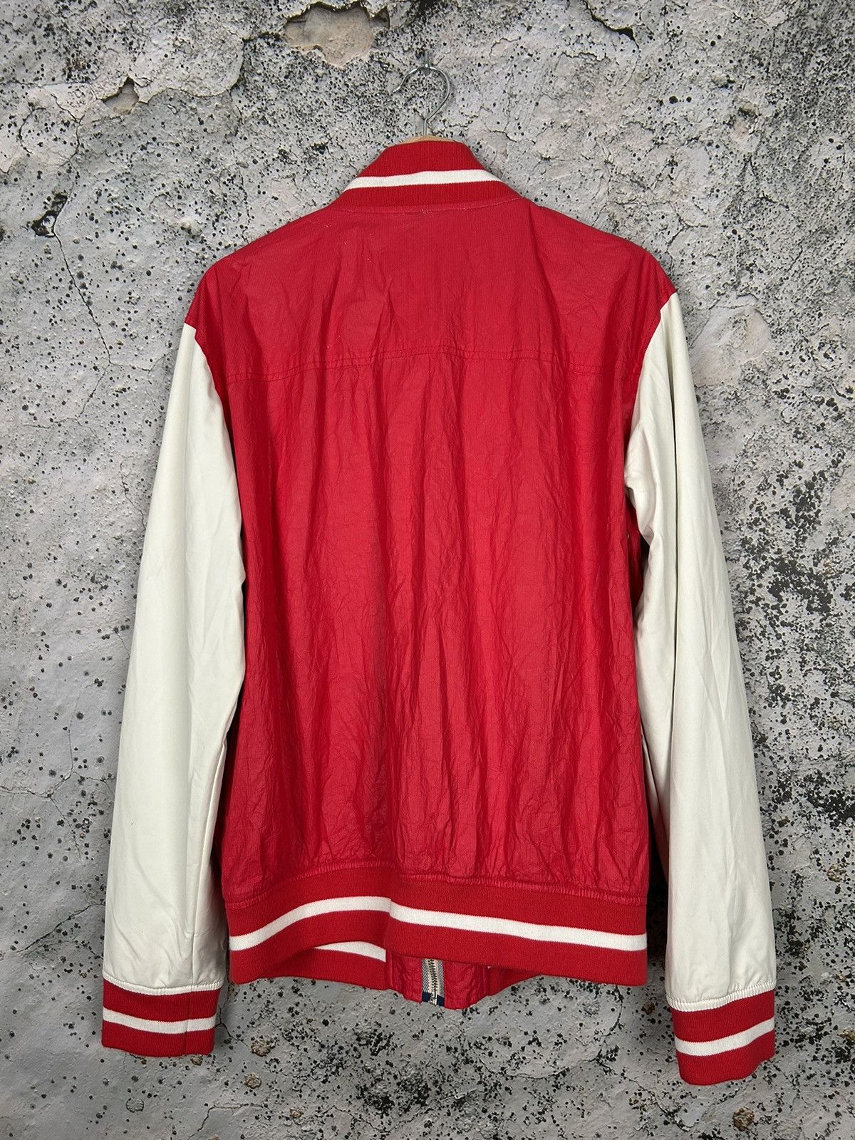 Armani Vintage Armani Jeans Varsity Bomber Jacket Avant-garde Y2K Size US L / EU 52-54 / 3 - 6 Thumbnail