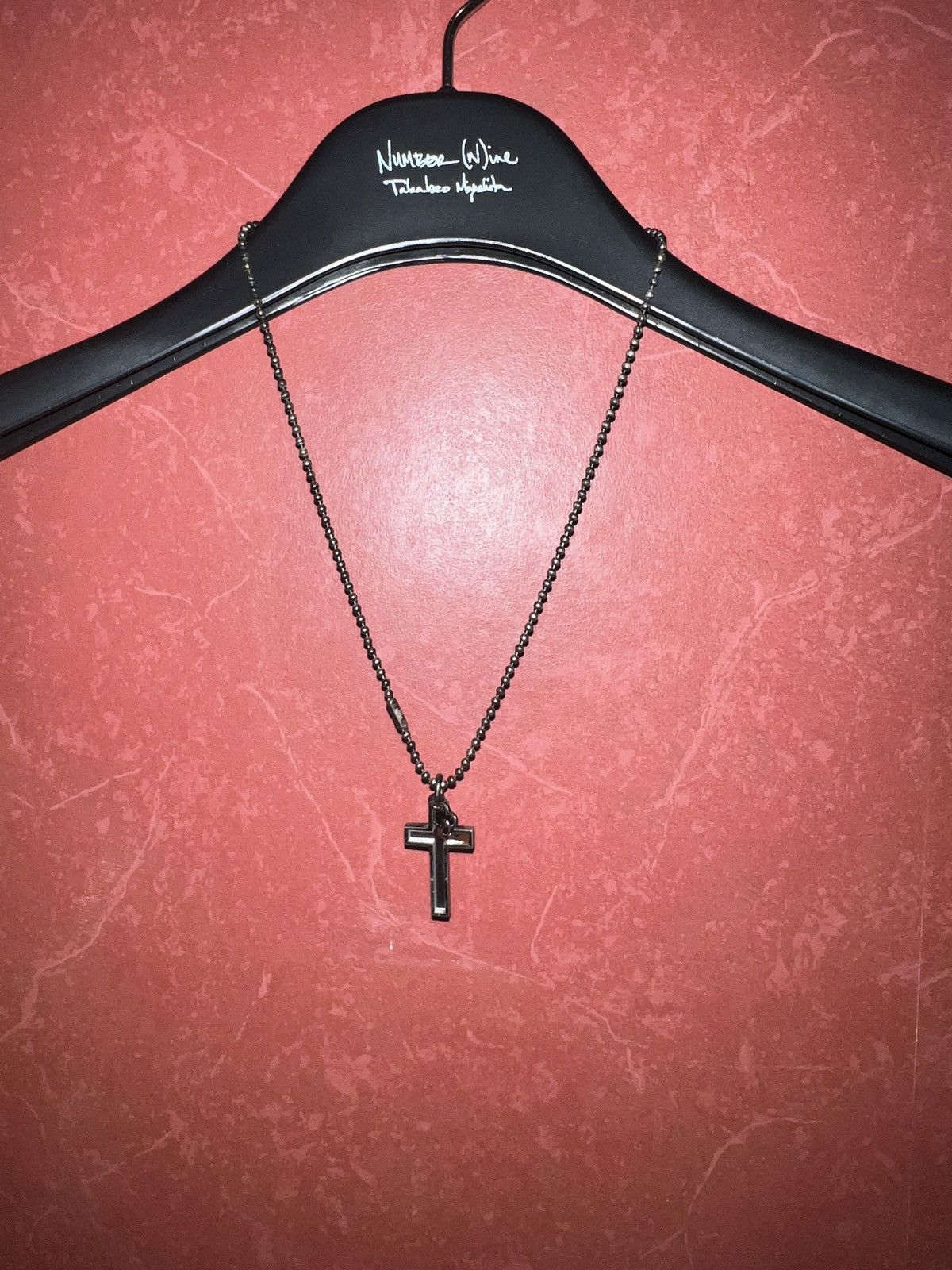 Number (N)ine ss06 mirror cross neclace Size ONE SIZE - 3 Thumbnail