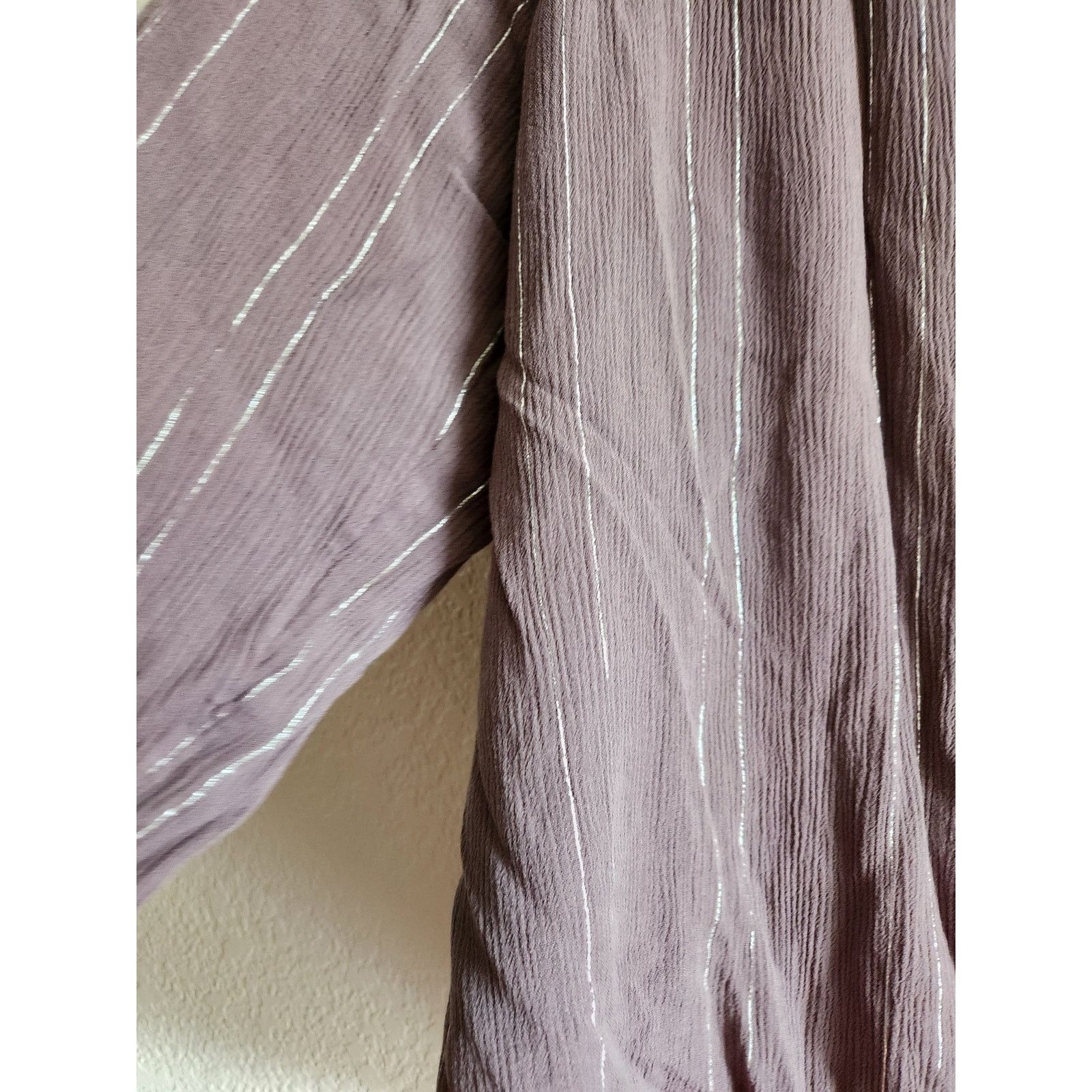 Other Torrid Ruffled Collar Long Sleeve Blouse 0 Plus Size Size XS / US 0-2 / IT 36-38 - 4 Thumbnail