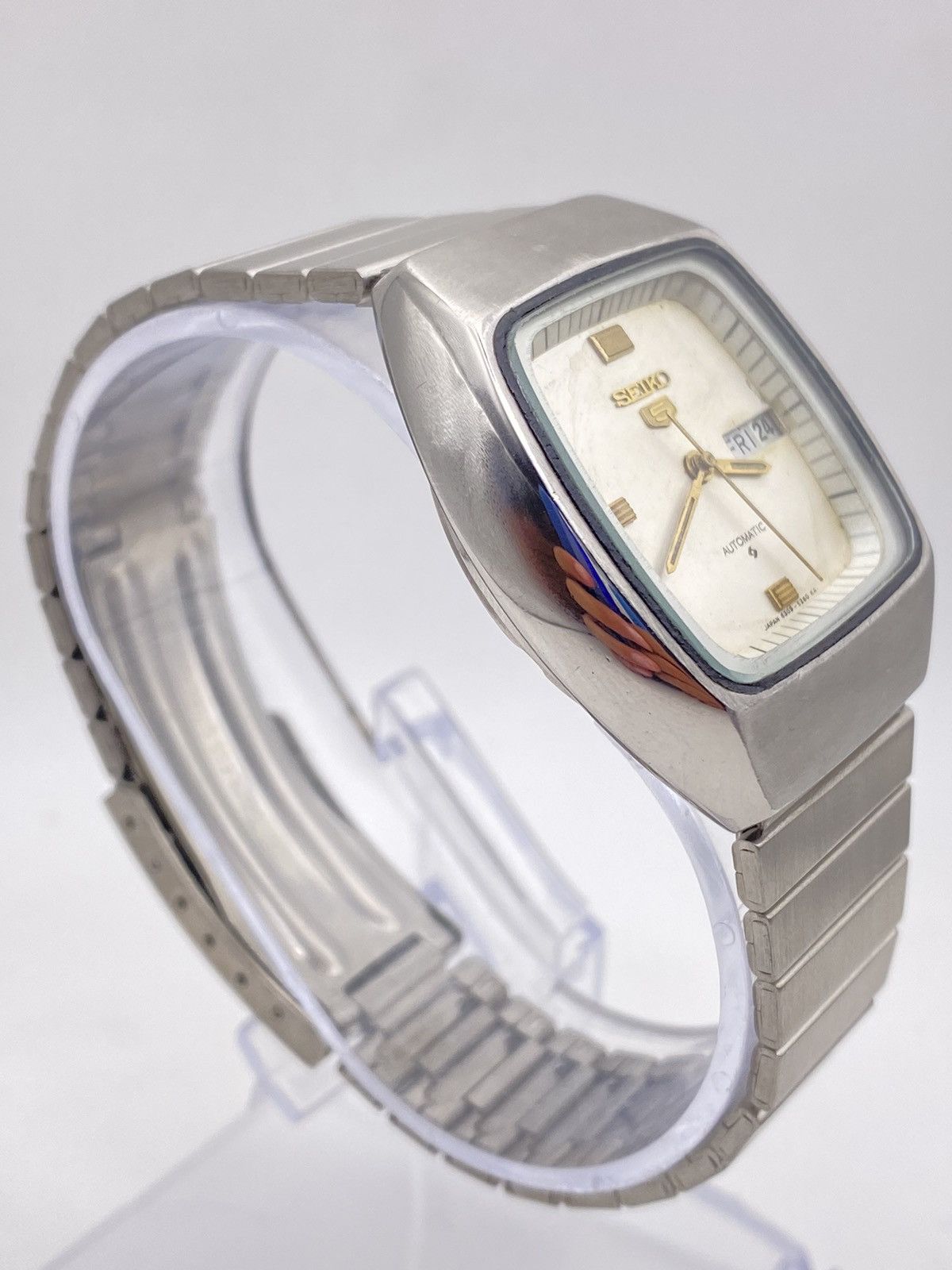 Seiko Vintage Seiko 5 Automatic 6349 Men’s Wristwatch Size 36 - 4 Thumbnail