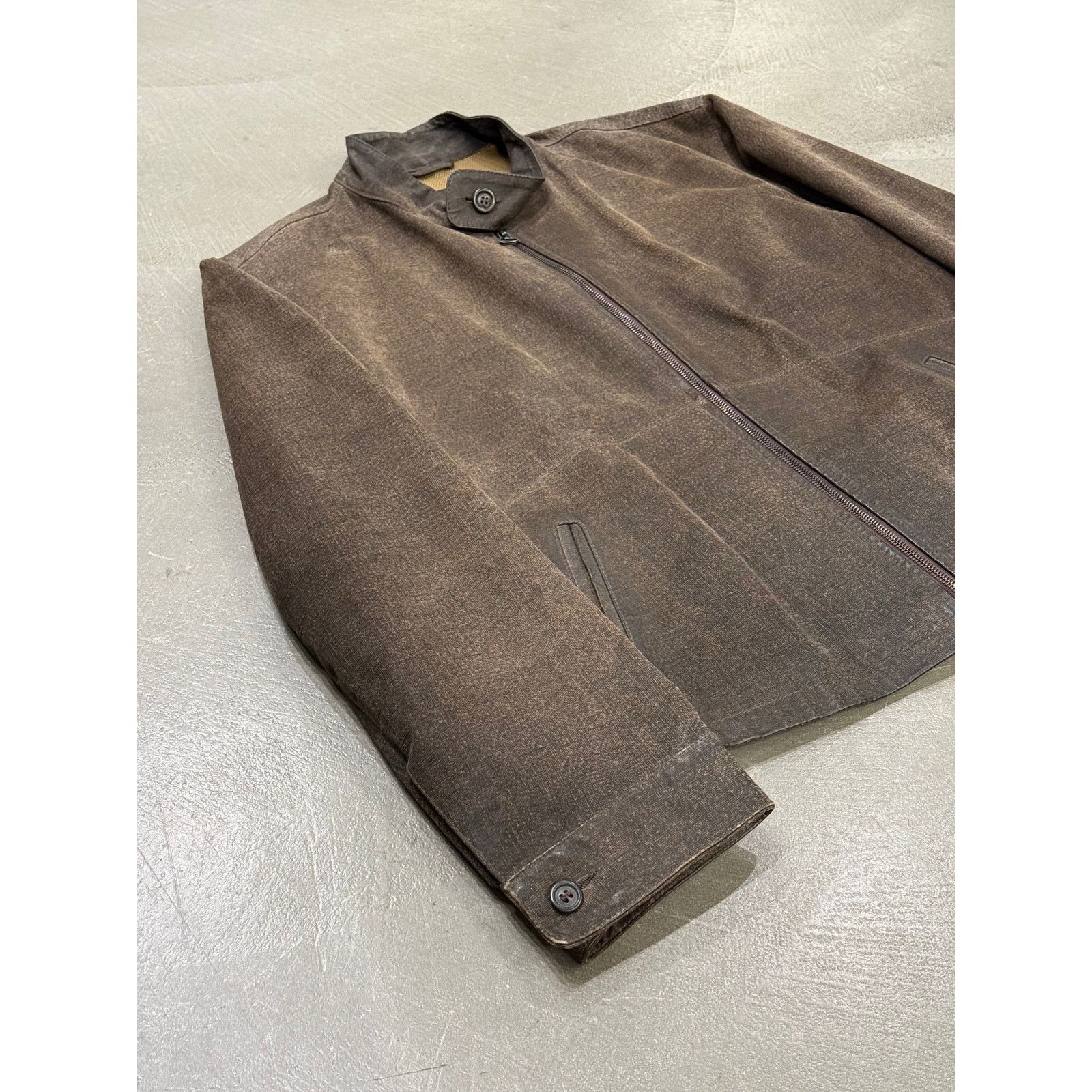 Giorgio Armani 2000s Armani waxed canvas work jacket Size US M / EU 48-50 / 2 - 3 Thumbnail