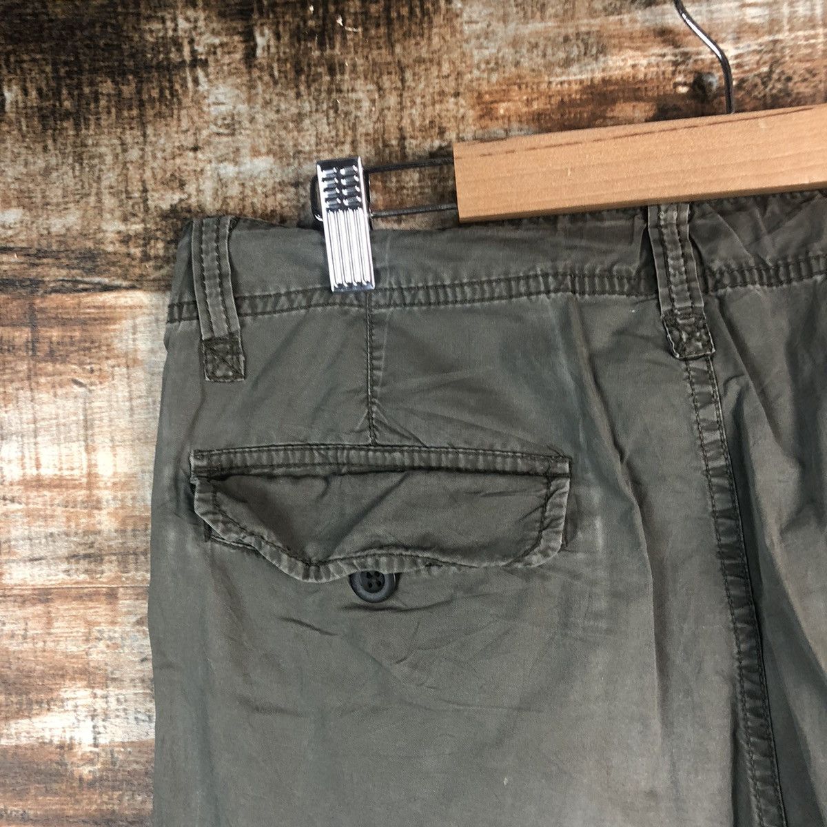 Uniqlo DL Uniqlo Green Cargo Multipocket Pants #C664 Size US 32 / EU 48 - 18 Thumbnail