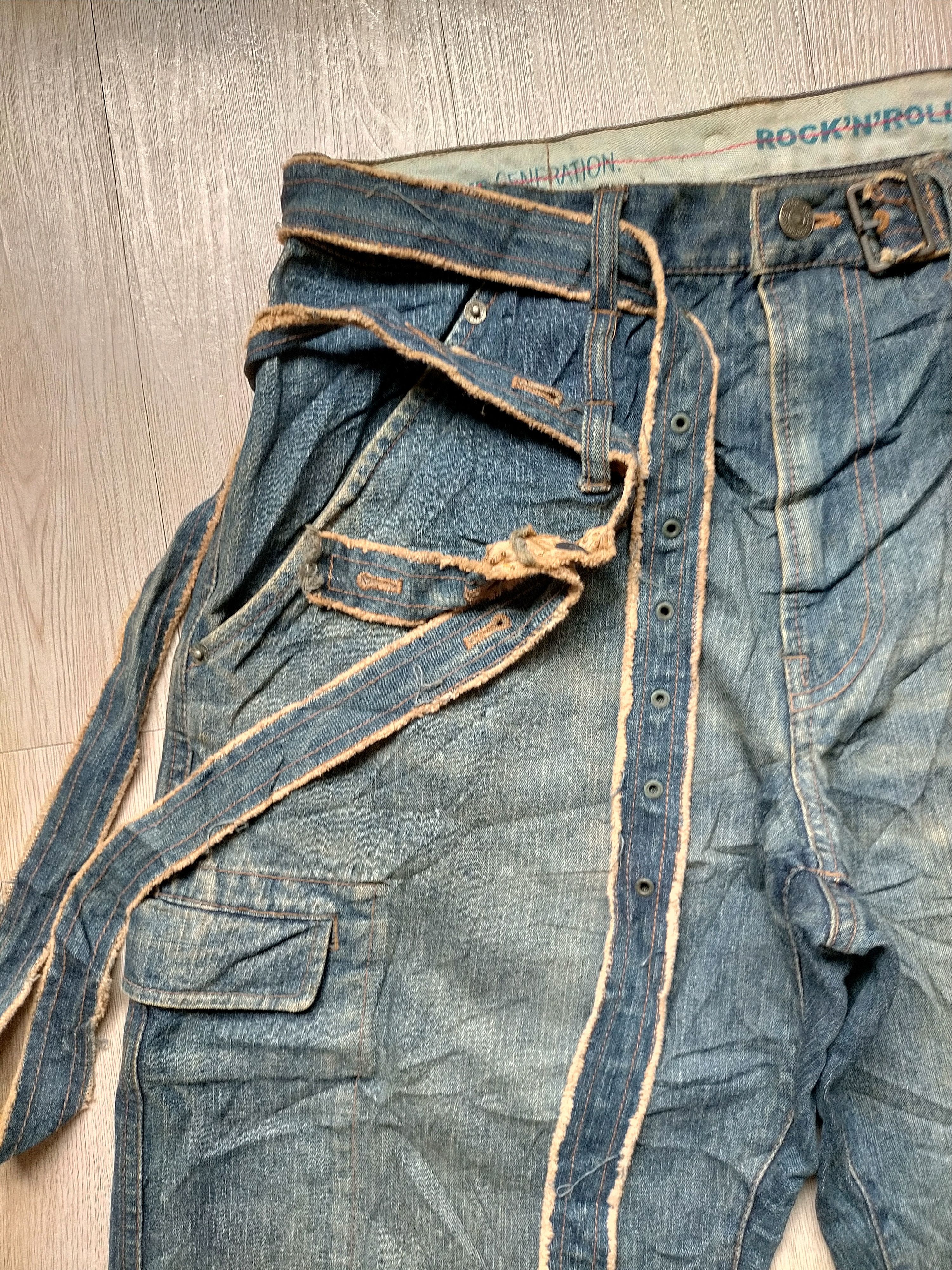 PPFM Vintage PPFM Japan Cargo Wide Leg Hip Hop Style Size US 31 - 6 Thumbnail