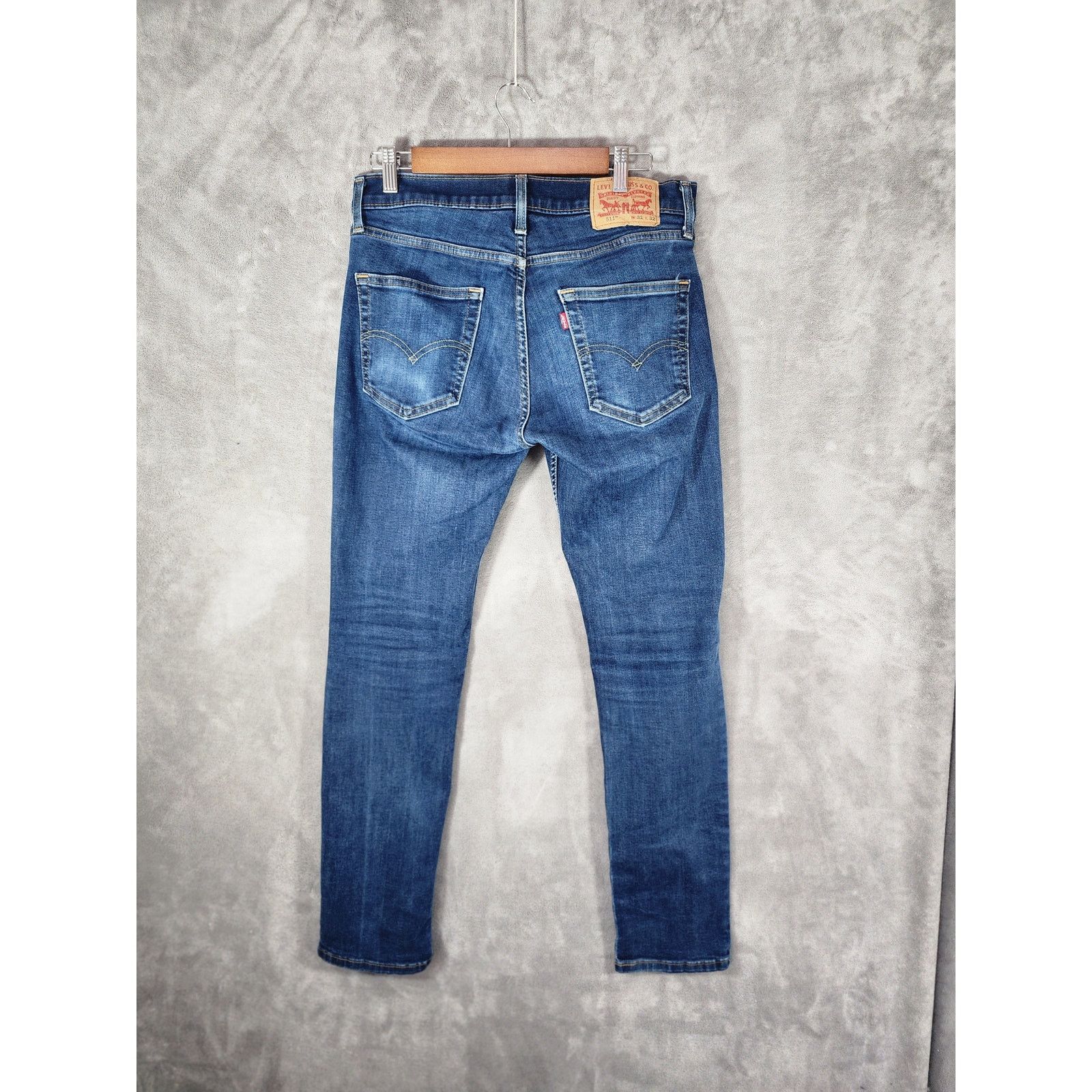 Levi's Levi's 511 Men's Jeans 31x32 Slim Fit Blue Size US 31 - 2 Thumbnail