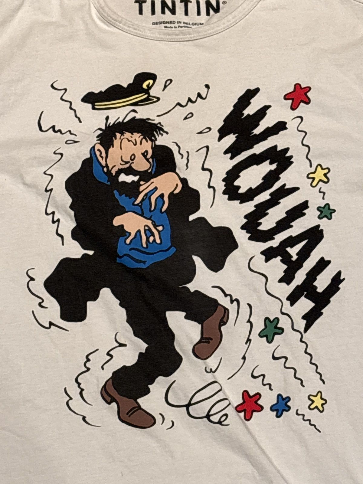 Other TINTIN captain haddock tee Size US M / EU 48-50 / 2 - 3 Thumbnail