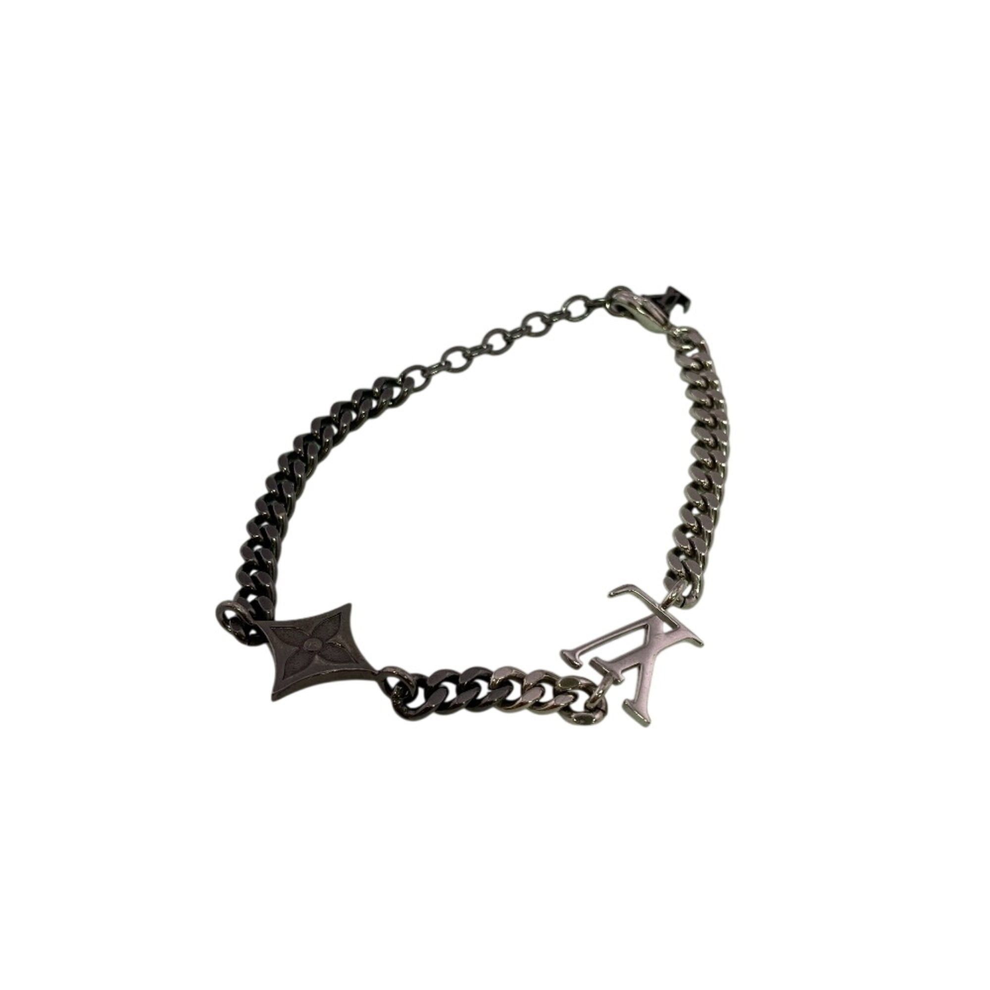 Louis Vuitton Louis Vuitton M00508 LV Instinct Bracelet Silver Size ONE SIZE - 1 Thumbnail