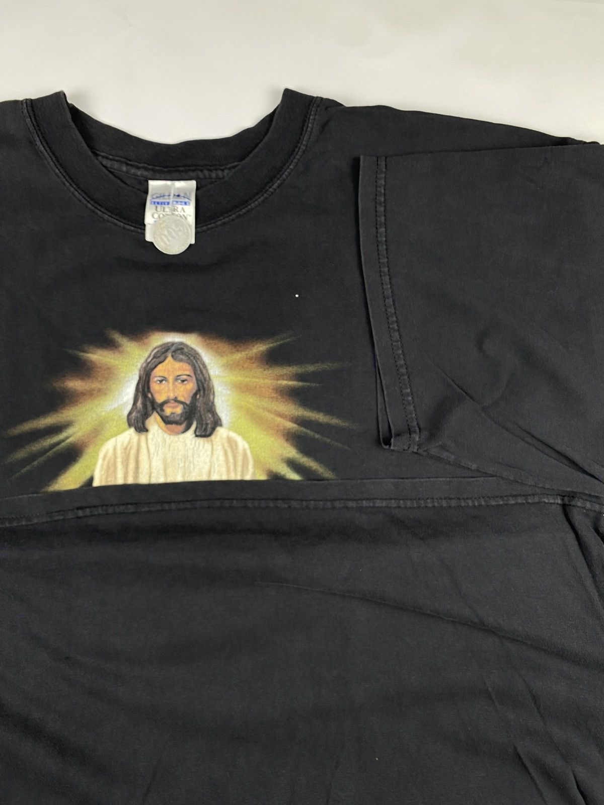 Vintage Vintage Art Jesus Tee 20’s shirt Size US XL / EU 56 / 4 - 3 Thumbnail