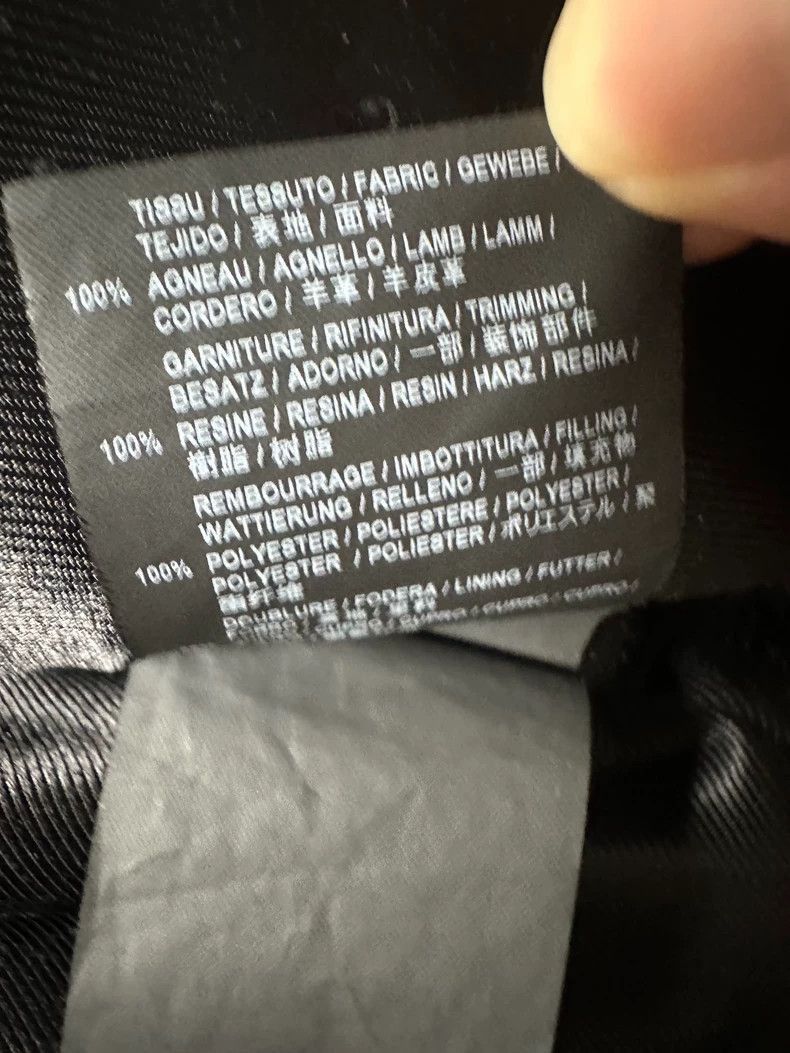 Saint Laurent Paris Saint Laurent Leather Moto Jacket- Size US XL / EU 56 / 4 - 5 Thumbnail