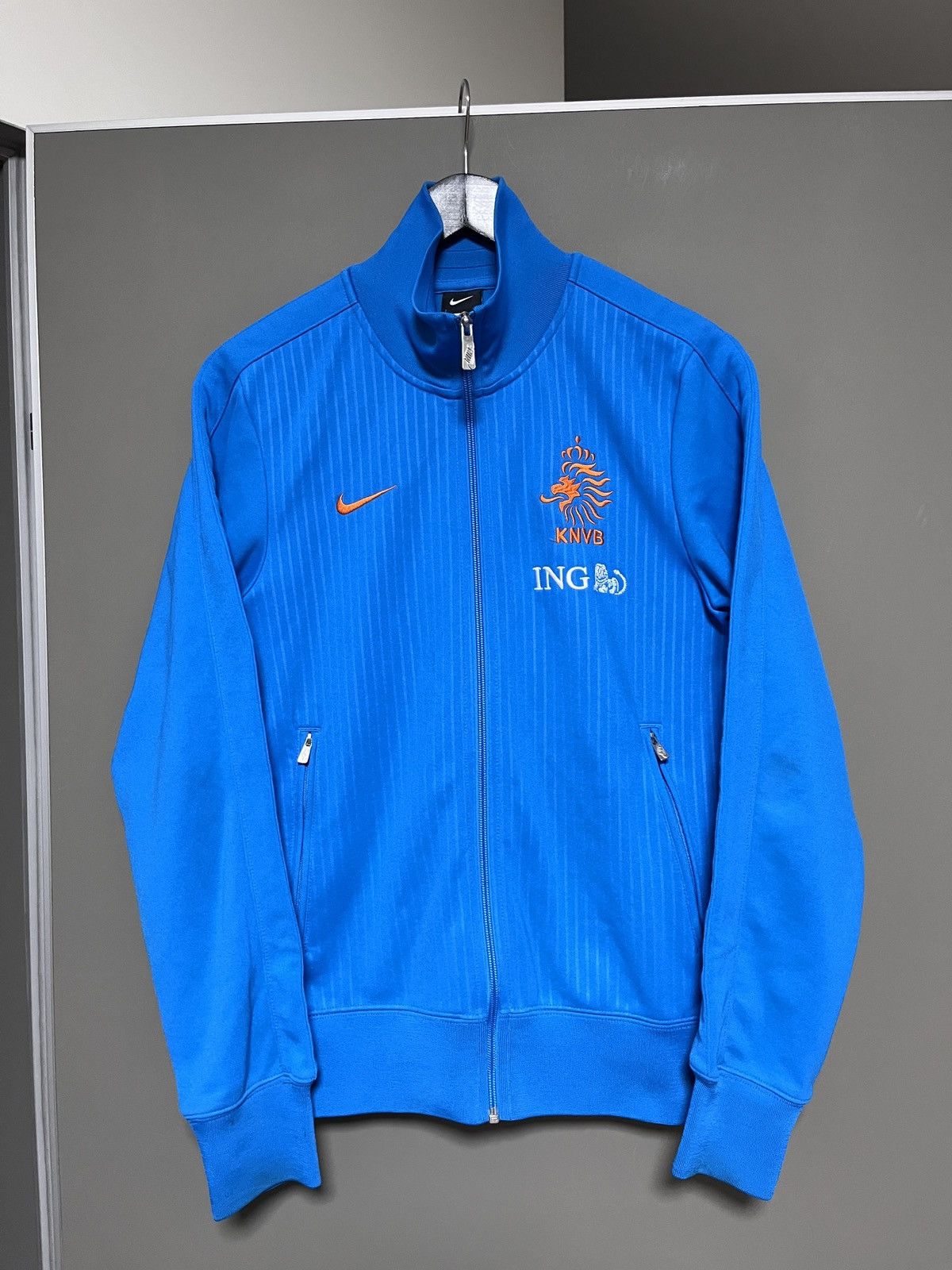 Nike Nike Holland Nederland KNVB Soccer Football Track Jacket Size US S / EU 44-46 / 1 - 2 Thumbnail