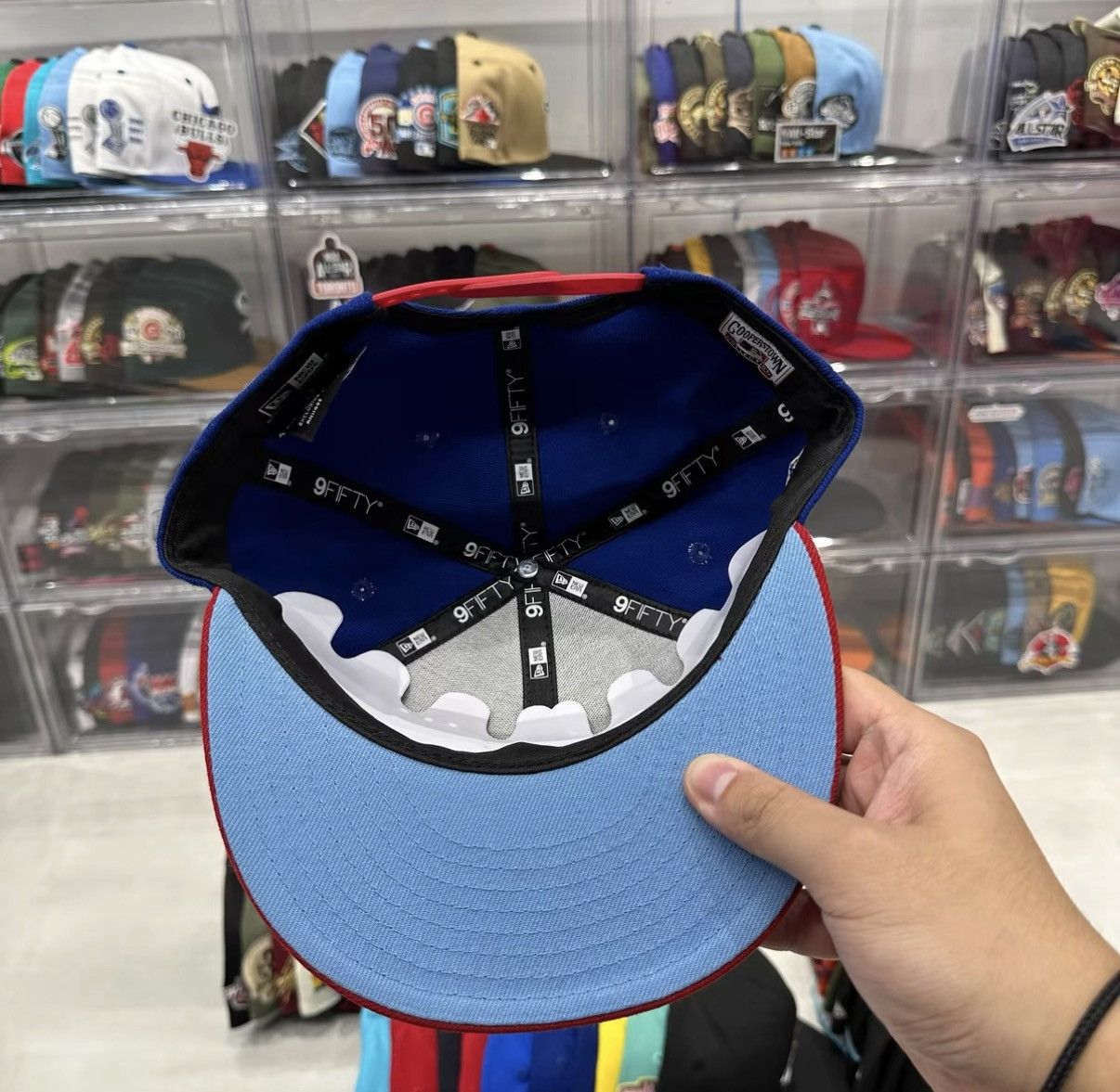 New Era New Era MLB Chicago Cubs Vintage Flat Brim Baseball Cap J32 Size ONE SIZE - 6 Thumbnail