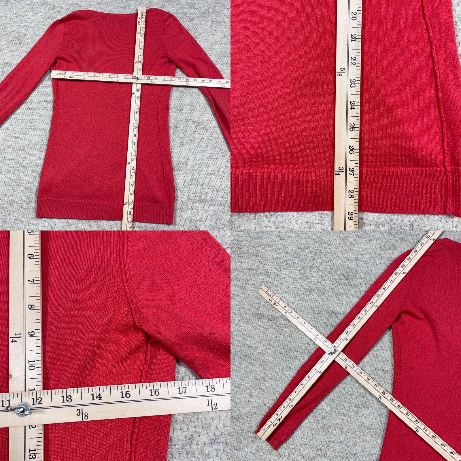 American Eagle Outfitters VINTAGE American Eagle Outfitters Cardigan Sweater Women Small Pink V Neck Lightweight Size S / US 4 / IT 40 - 8 Thumbnail