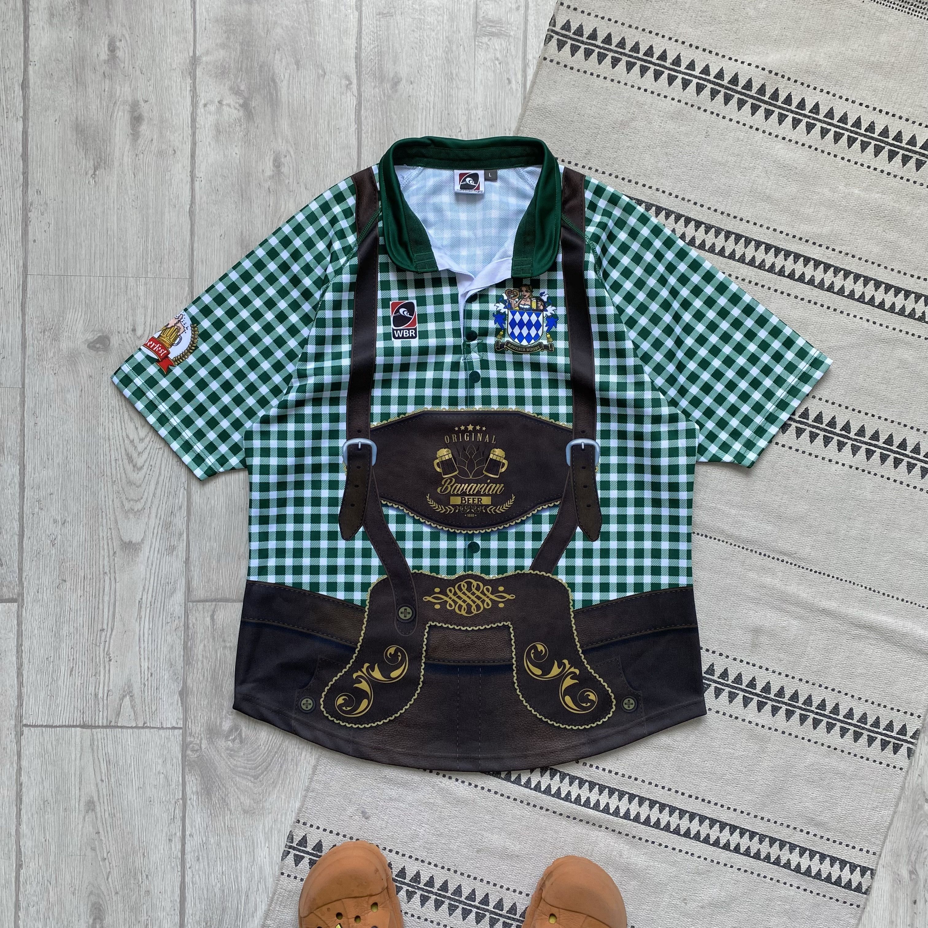 Umbro 🏈 RARE German Bavaria rugby jersey Blockore October fest Size US M / EU 48-50 / 2 - 1 Thumbnail