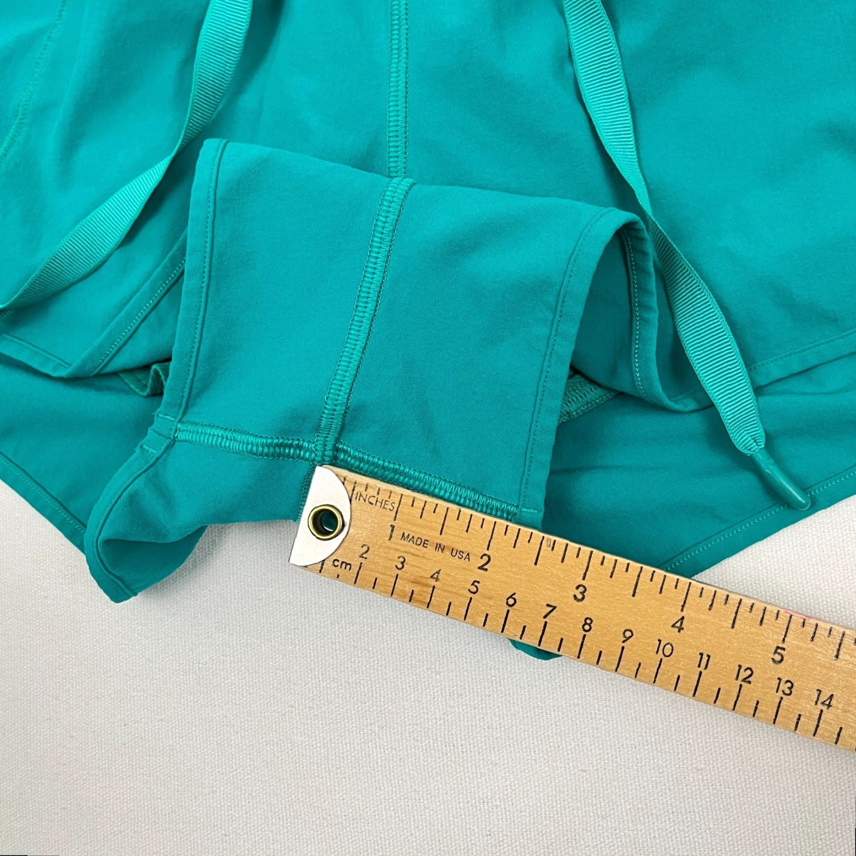 Lululemon Lululemon Hotty Hot Shorts Womens Sz 10 x 2.5" Lined Viridian Green Active Run Size 26" / US 2 / IT 38 - 6 Thumbnail