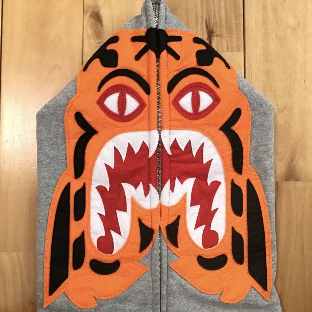 Bape BAPE Tiger full zip hoodie a bathing ape Size US S / EU 44-46 / 1 - 3 Thumbnail