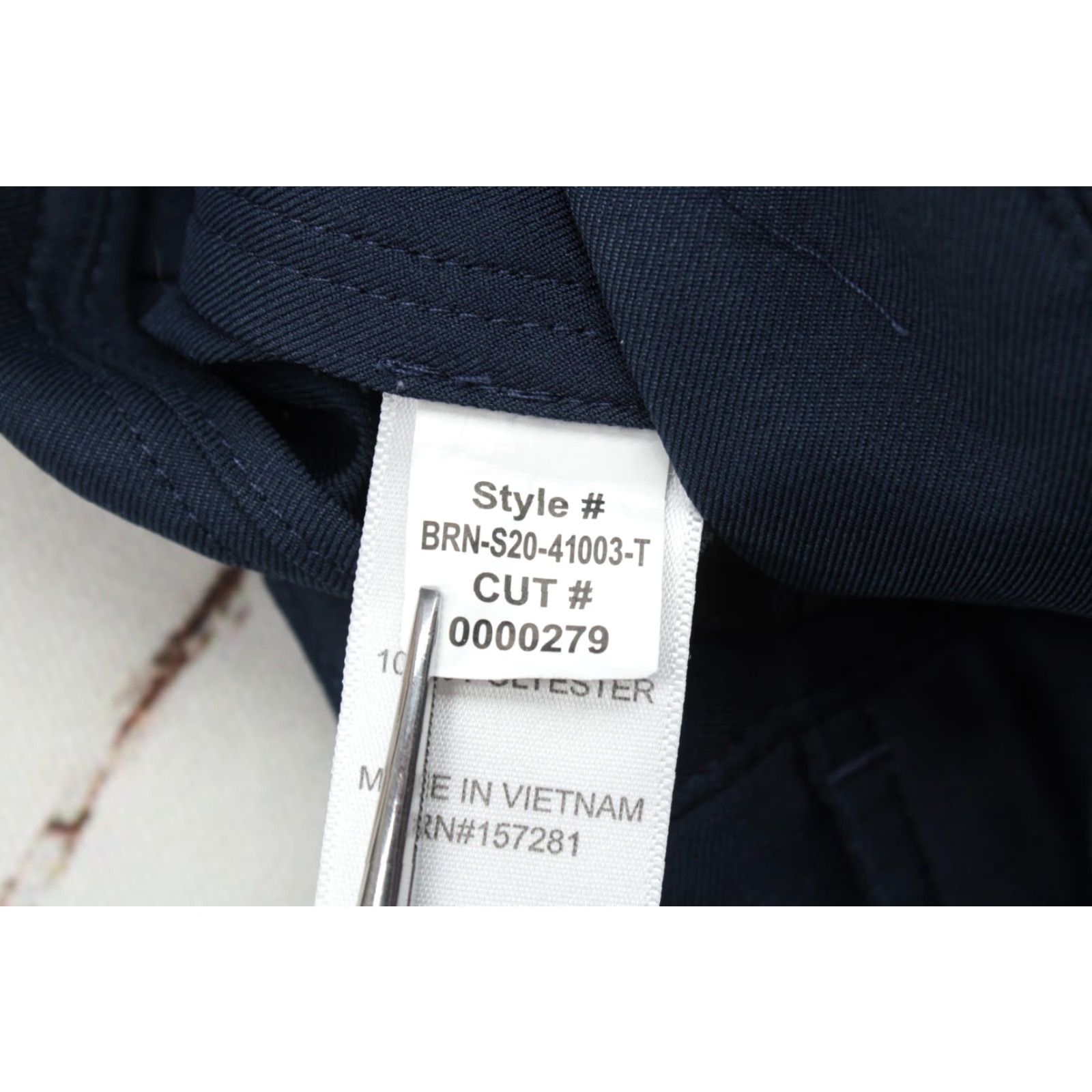 Mizzen+Main Mizzen+Main Pants Mens 38X34 Blue Baron Trim Fit Tapered Athleisure Performance Chino Shirt? Size US 38 / EU 54 - 5 Thumbnail