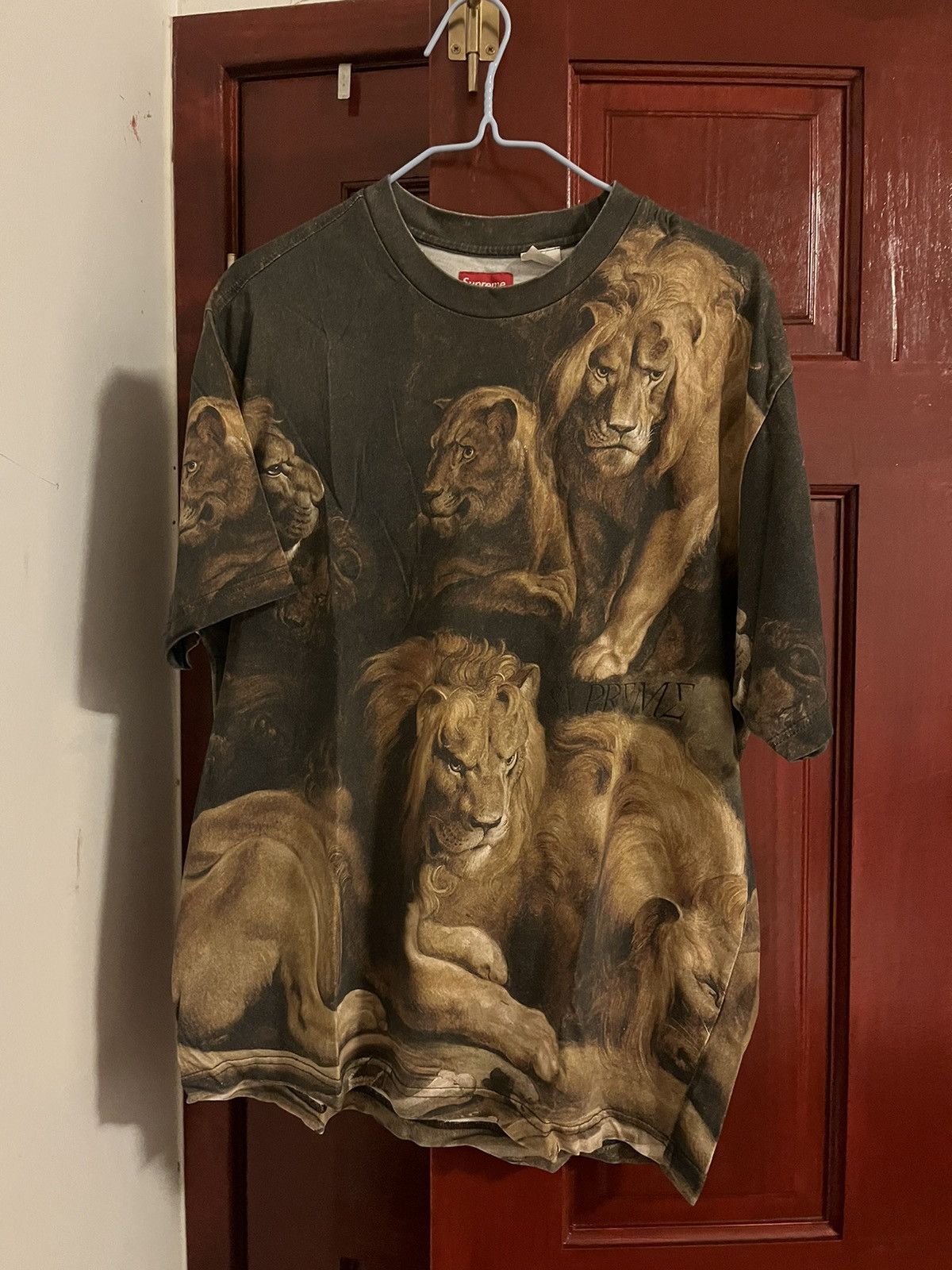 トップス 18SS Supreme Lion's Den Shirt Supreme Lion's Den Shirt Multi Men's - SS18 - US