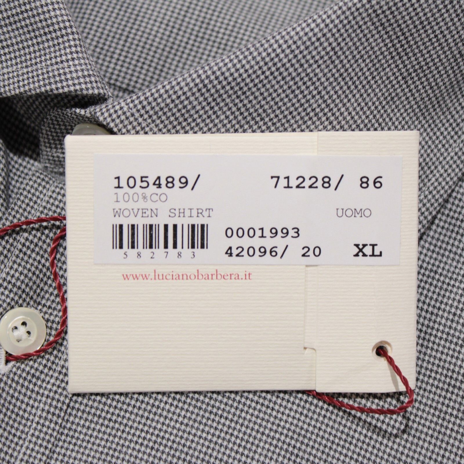 Luciano Barbera Luciano Barbera New with tags Shirt Size XL US In Gray Size US XL / EU 56 / 4 - 7 Thumbnail