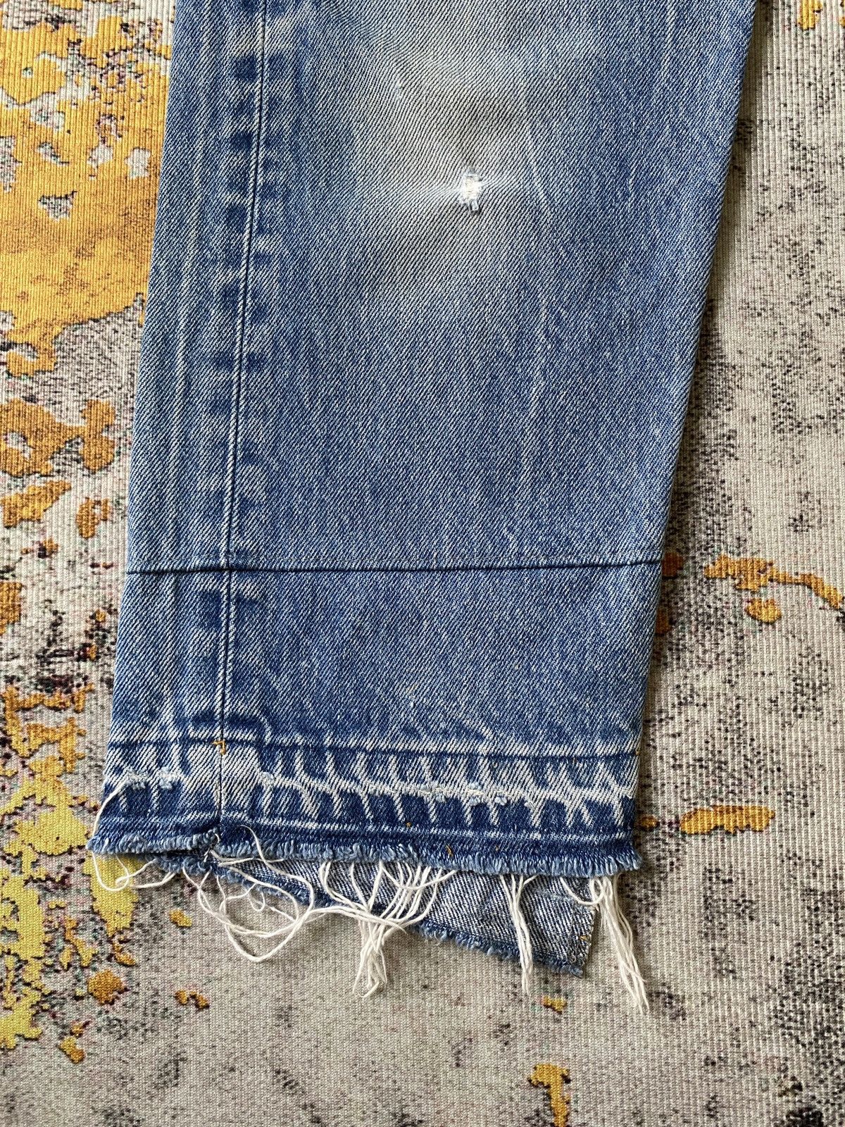 Old Park Levi’s X Oldpark Japan Reconstructed Distressed Denim Size US 30 / EU 46 - 6 Thumbnail