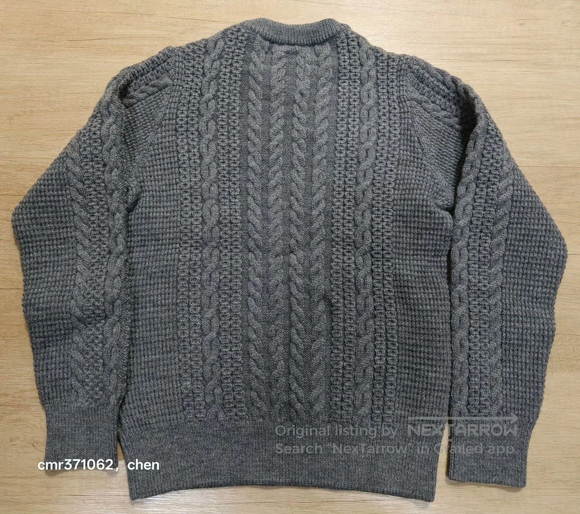 Visvim visvim 17AW Spot Fisherman Cable Knit. Size US M / EU 48-50 / 2 - 6 Thumbnail