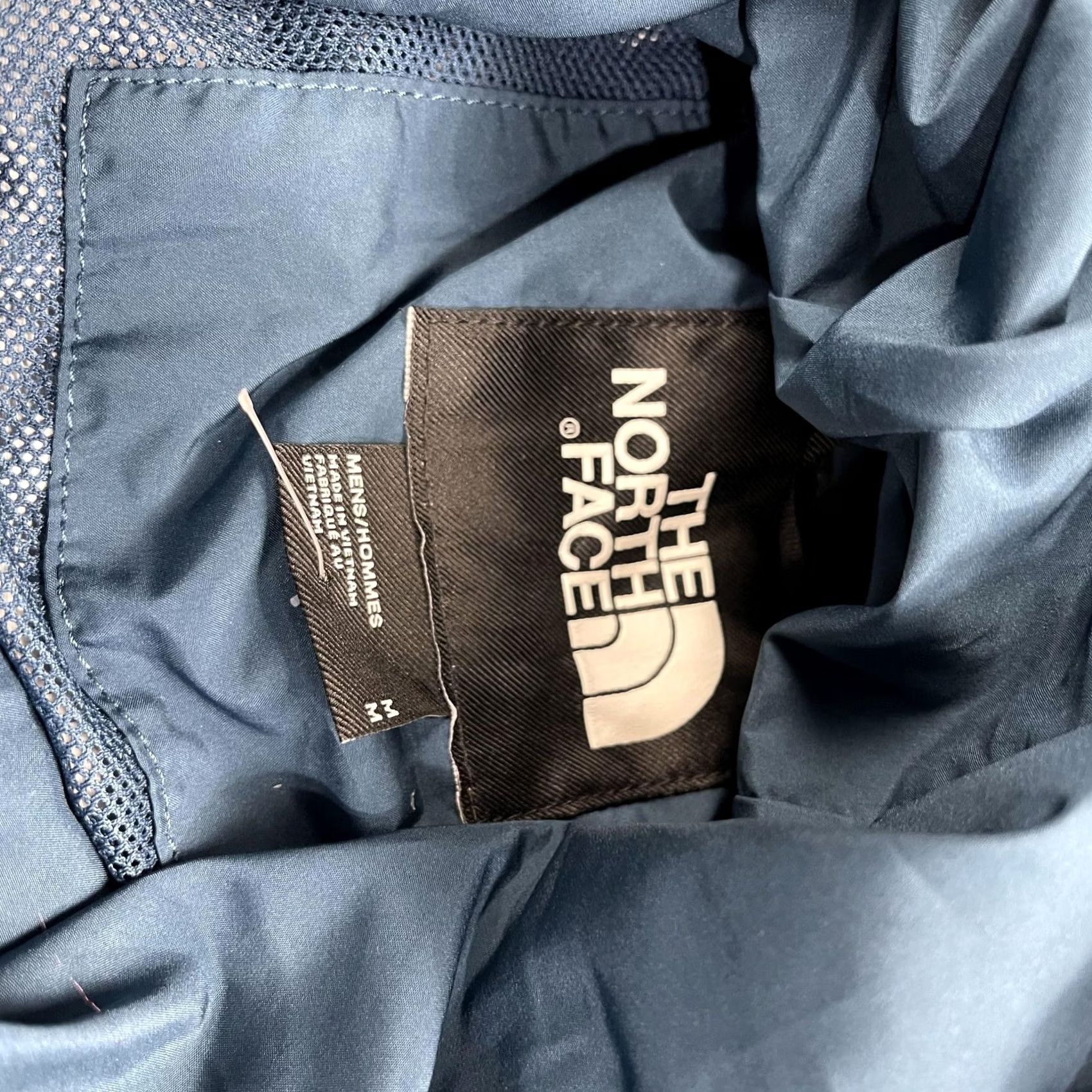 The North Face The North Face City Breeze Rain Parka Coat Mens M Blue DryVent Waterproof Hooded Full Zip Pockets Long Stand-Up Collar Embroidered Logo Vintage: No Size US M / EU 48-50 / 2 - 7 Thumbnail