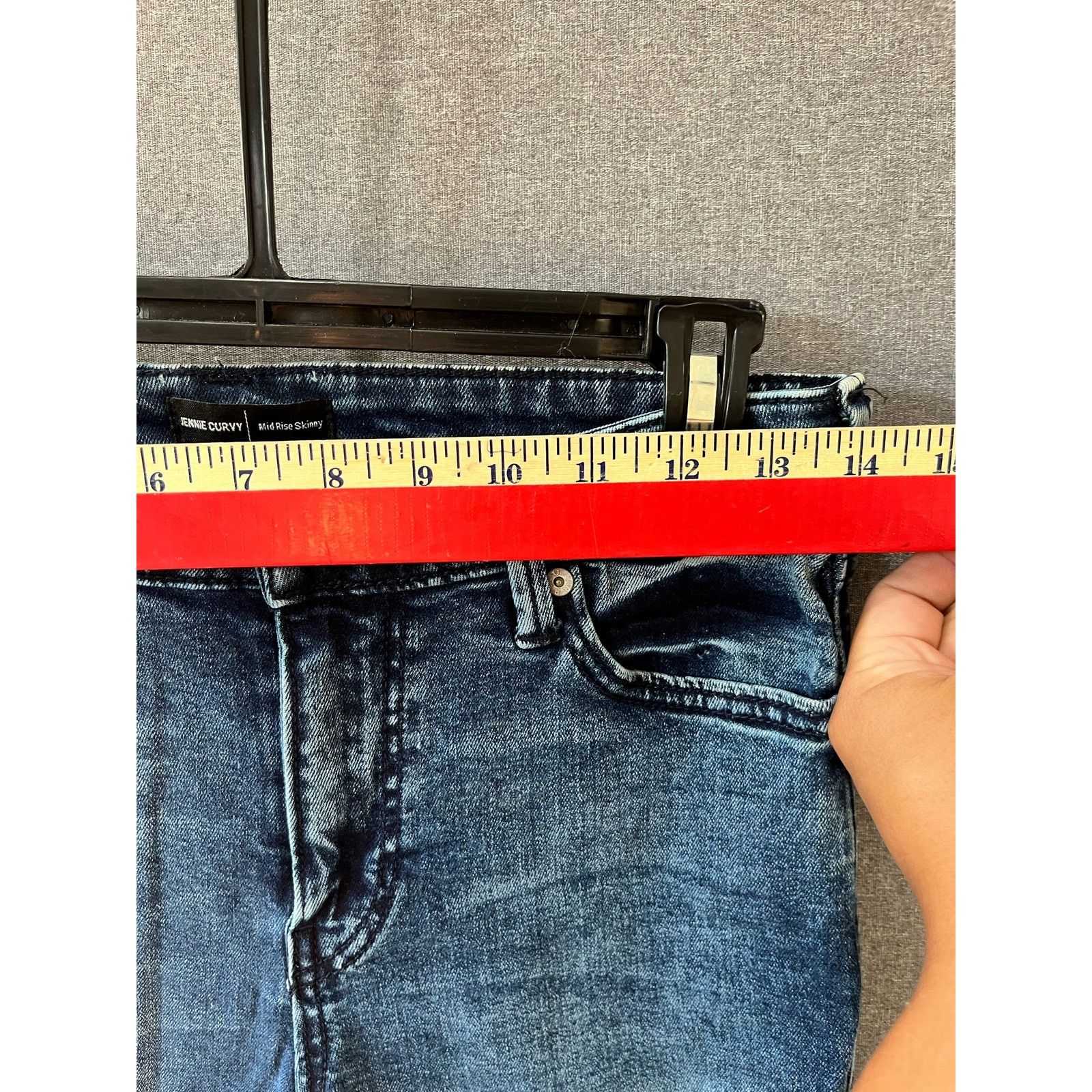 True Religion True Religion blue jean Jennie Mid Rise Skinny Jeans Size 28 Size 28" / US 6 / IT 42 - 3 Thumbnail