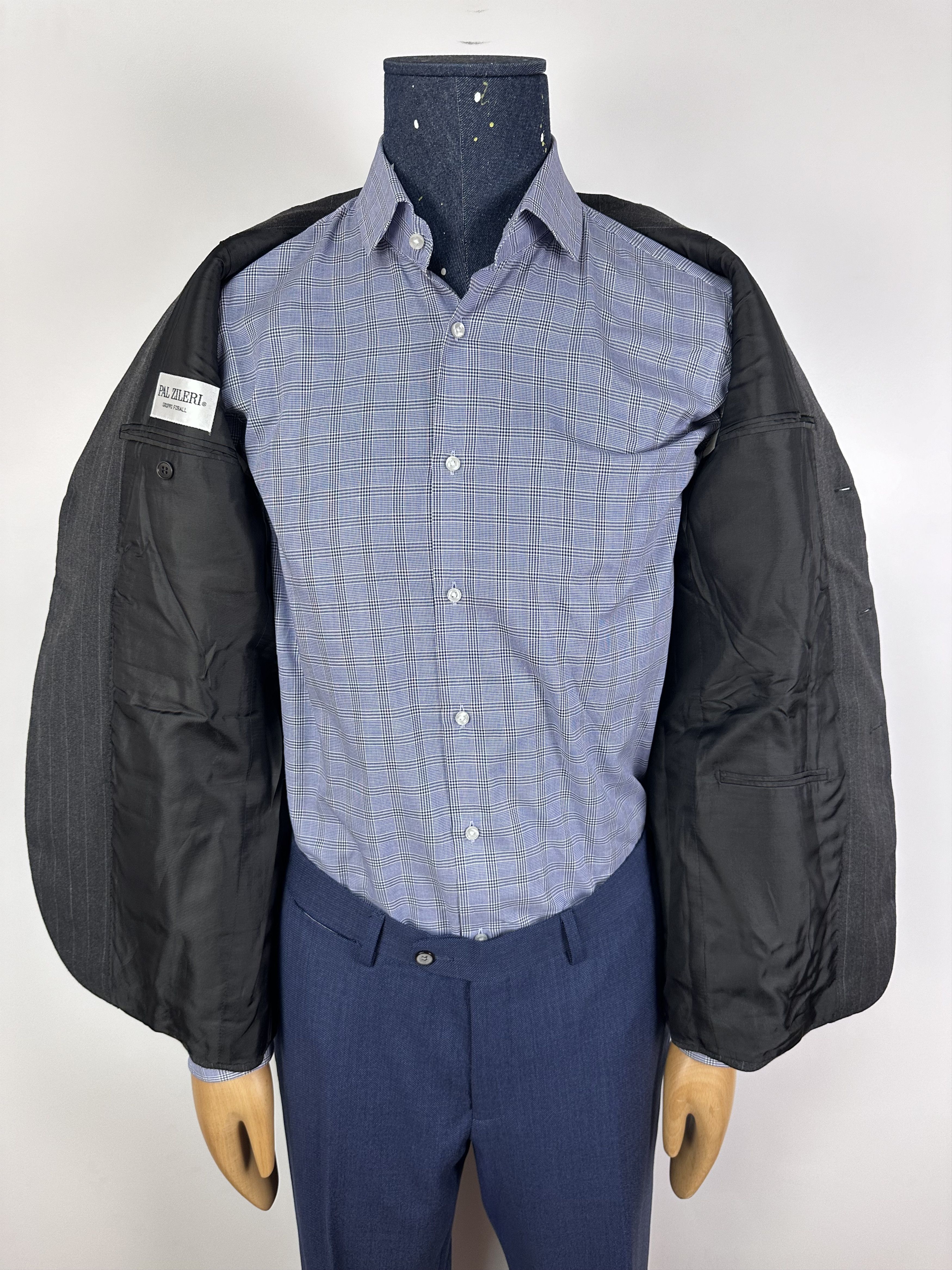 Grailed × Pal Zileri PAL ZILERI Gray Wool Blazer Sport Coat Jacke Mens Size 46 Size 46R - 7 Thumbnail